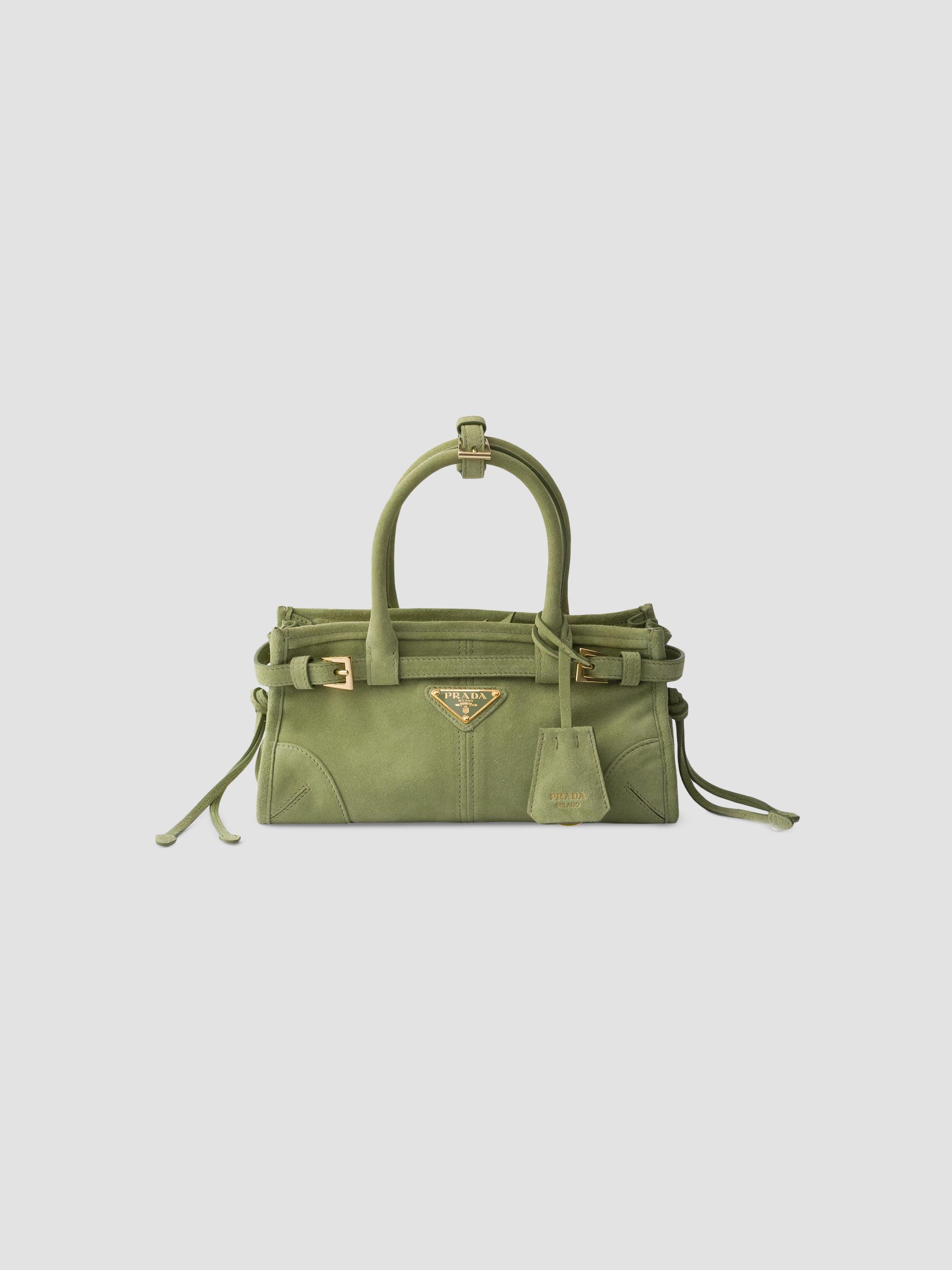 Moncler Micro Caradoc Top Handle Bag in Teddy | Saks Fifth Avenue