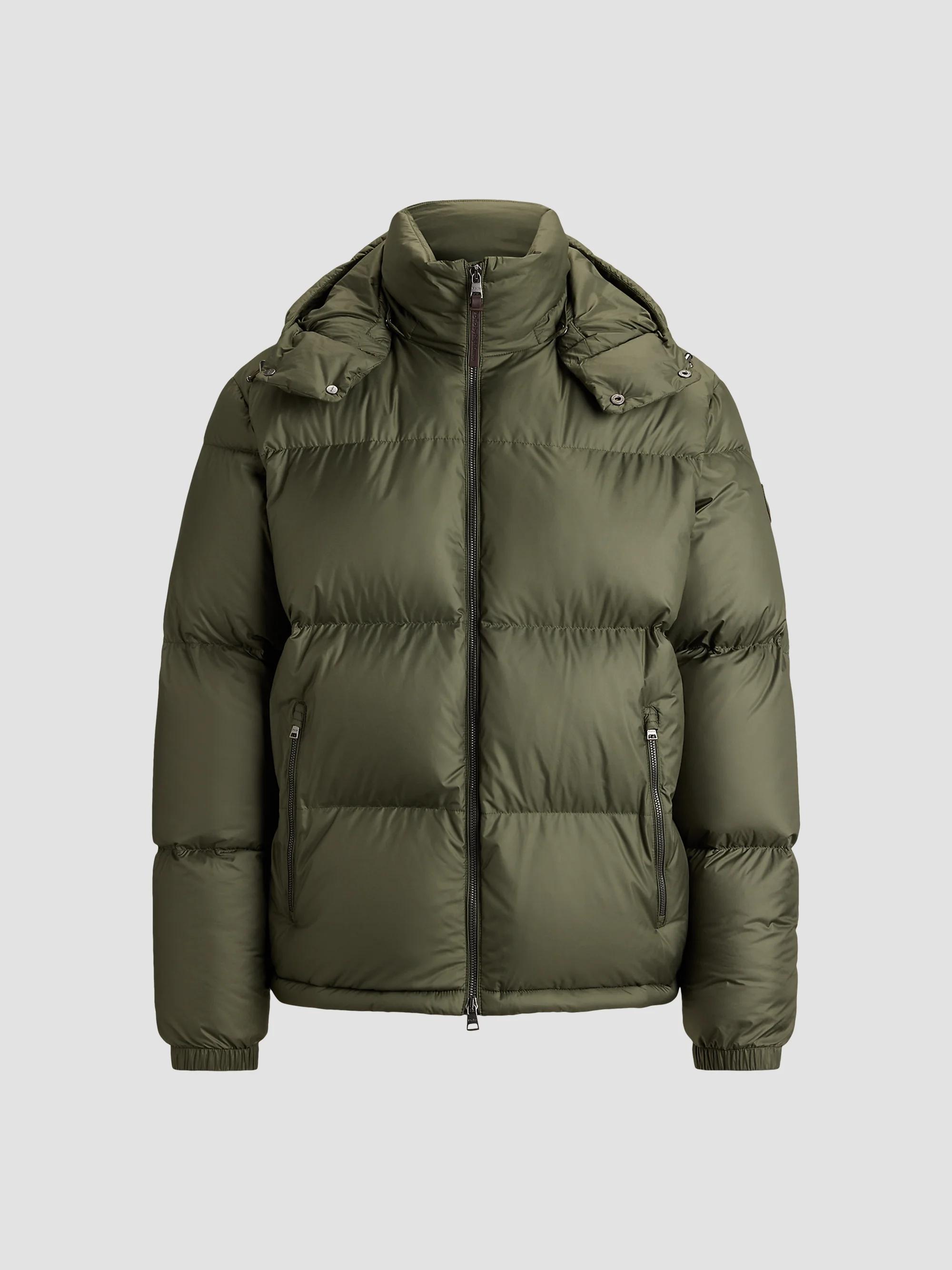 Polo Ralph Lauren Brushed Wool-Blend Puffer Jacket | Saks Fifth Avenue