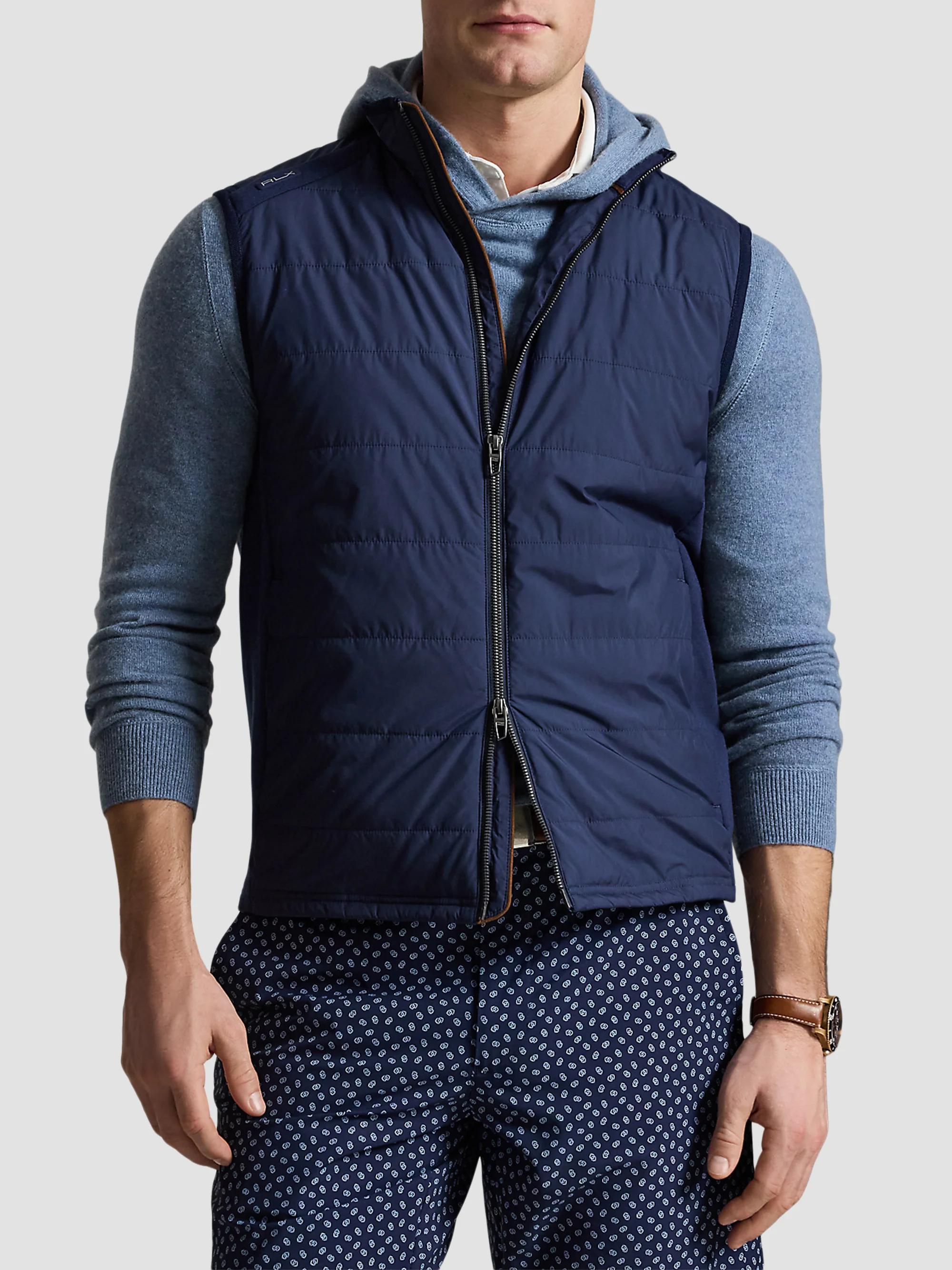 メンズウェア Ralph Lauren vast RLX Ralph Lauren Hybrid Full-Zip Vest | Saks Fifth Avenue