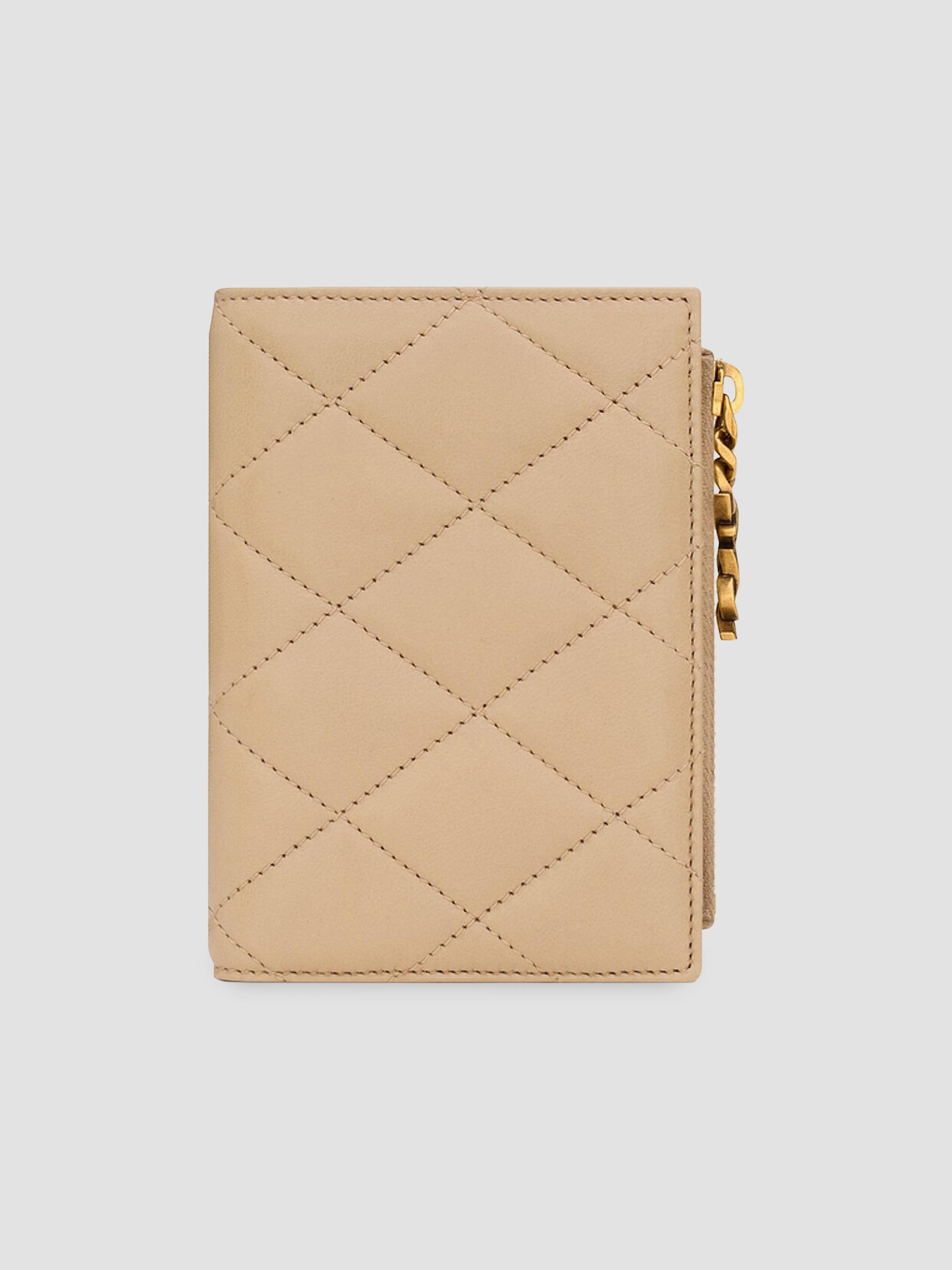 Miu Miu Matelassé Nappa Leather Card Holder | Saks Fifth Avenue