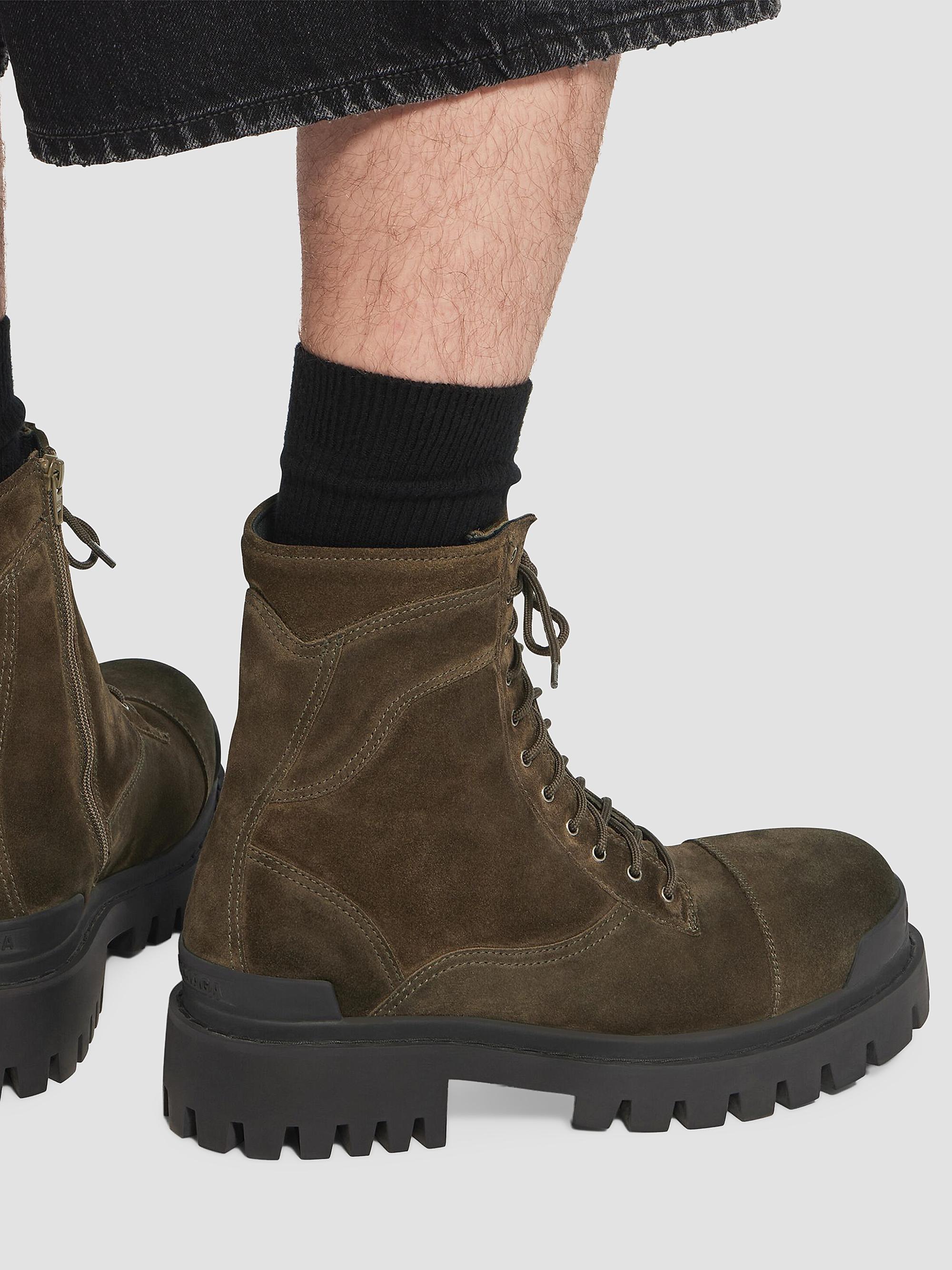 Balenciaga Combat Strike Boots | Saks Fifth Avenue