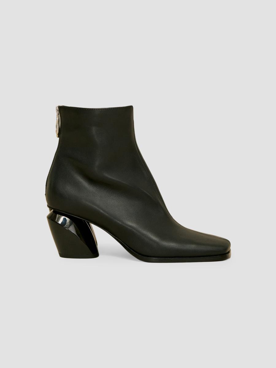 Cult Gaia Women's City 65mm Leather Ankle Boots In Black