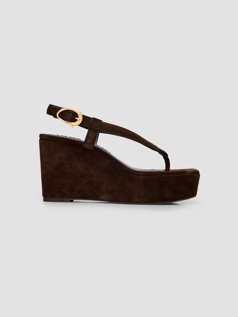 Cult Gaia Shae 100MM Wedge Sandals | Saks Fifth Avenue
