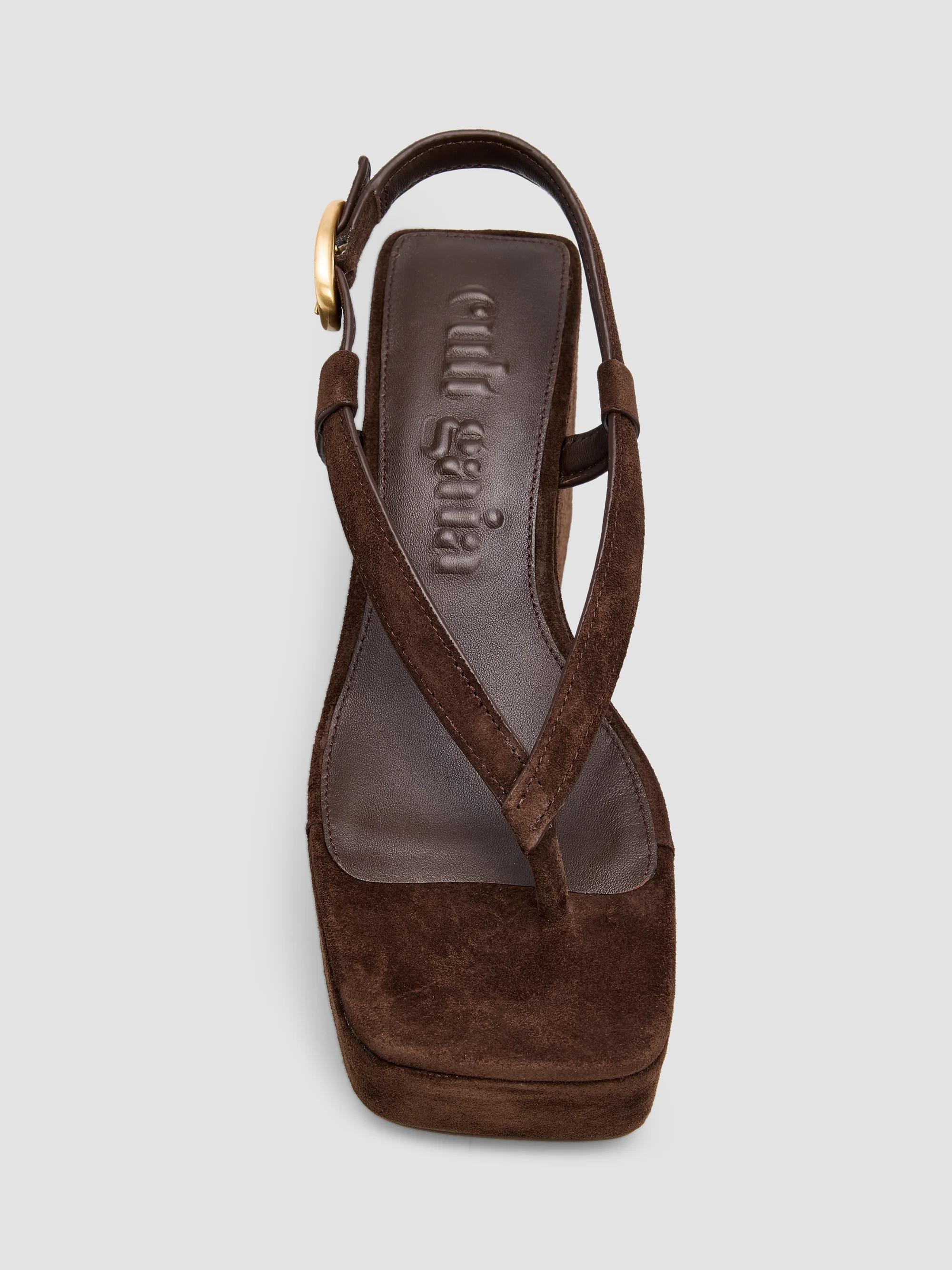 Cult Gaia Shae 100MM Wedge Sandals | Saks Fifth Avenue