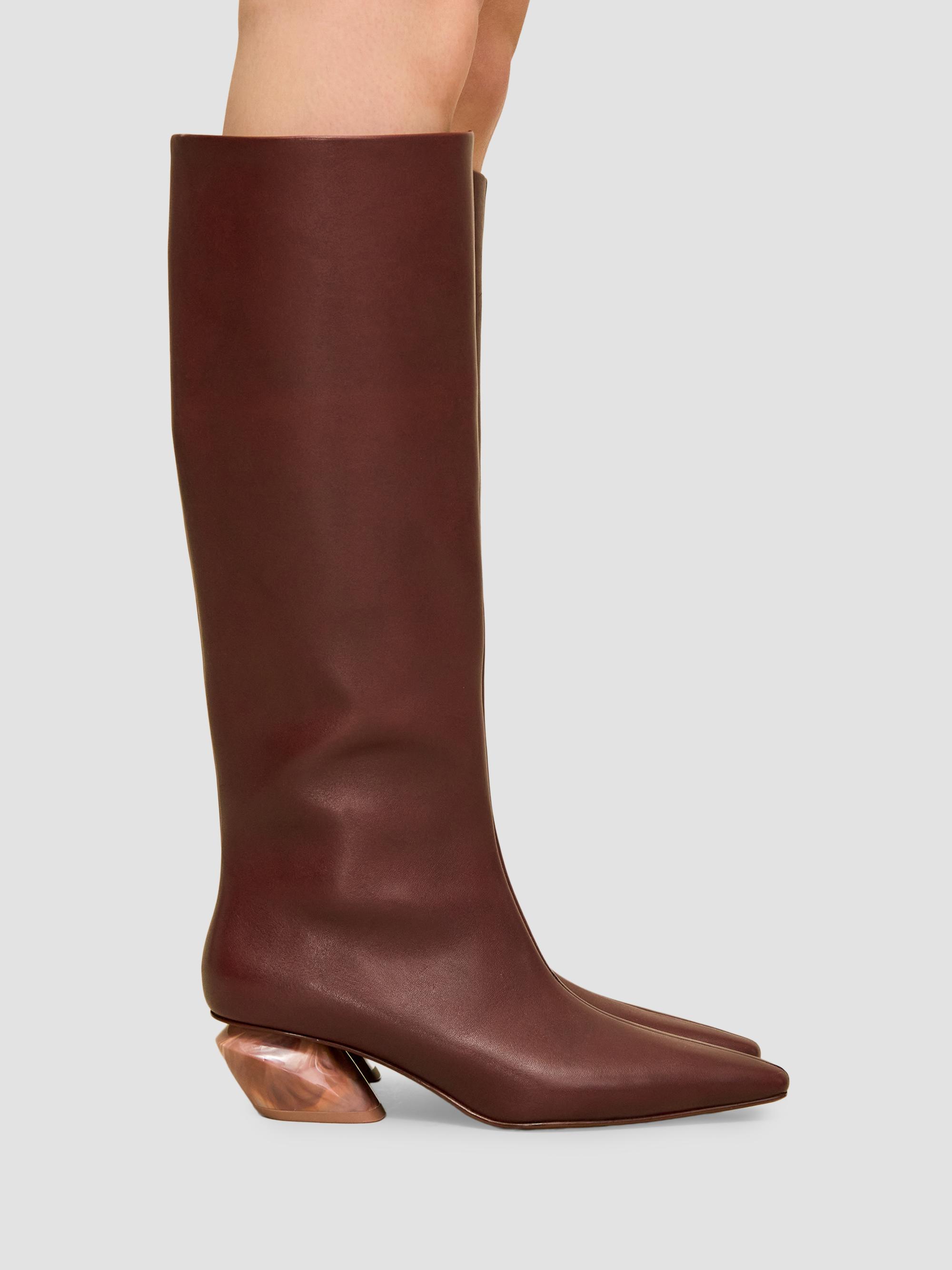 Cult Gaia City 45MM Leather Knee-High Boots | Saks Fifth Avenue