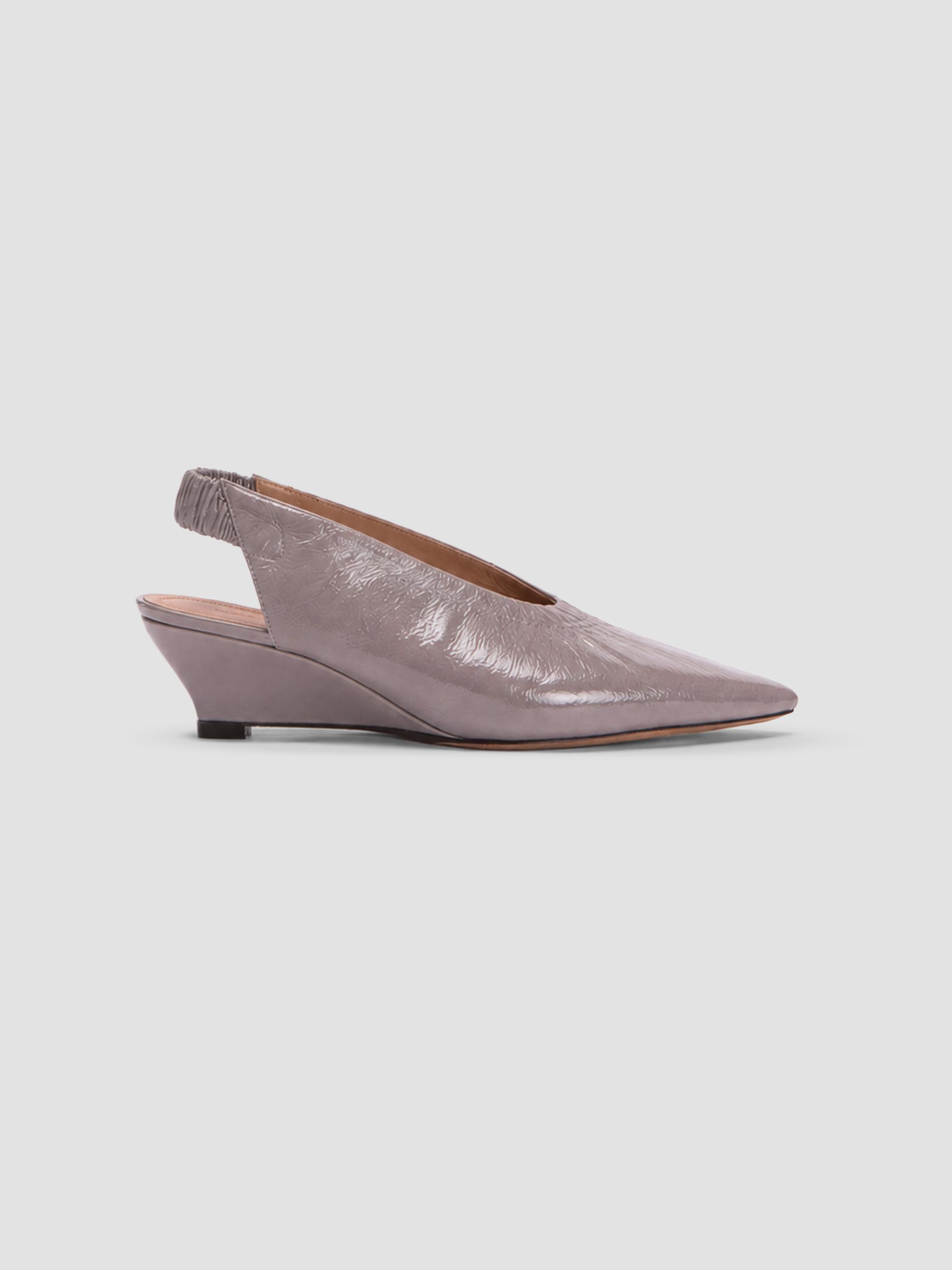 Odissì Women's Maria B Leather Slingback Pumps - Natural | Thumbnail 5