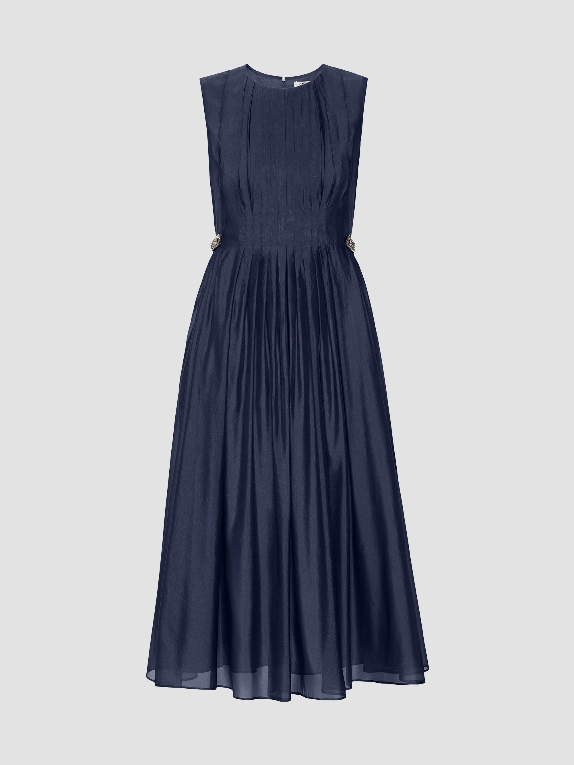 Marina Rinaldi Embroidered Poplin Dress | Saks Fifth Avenue