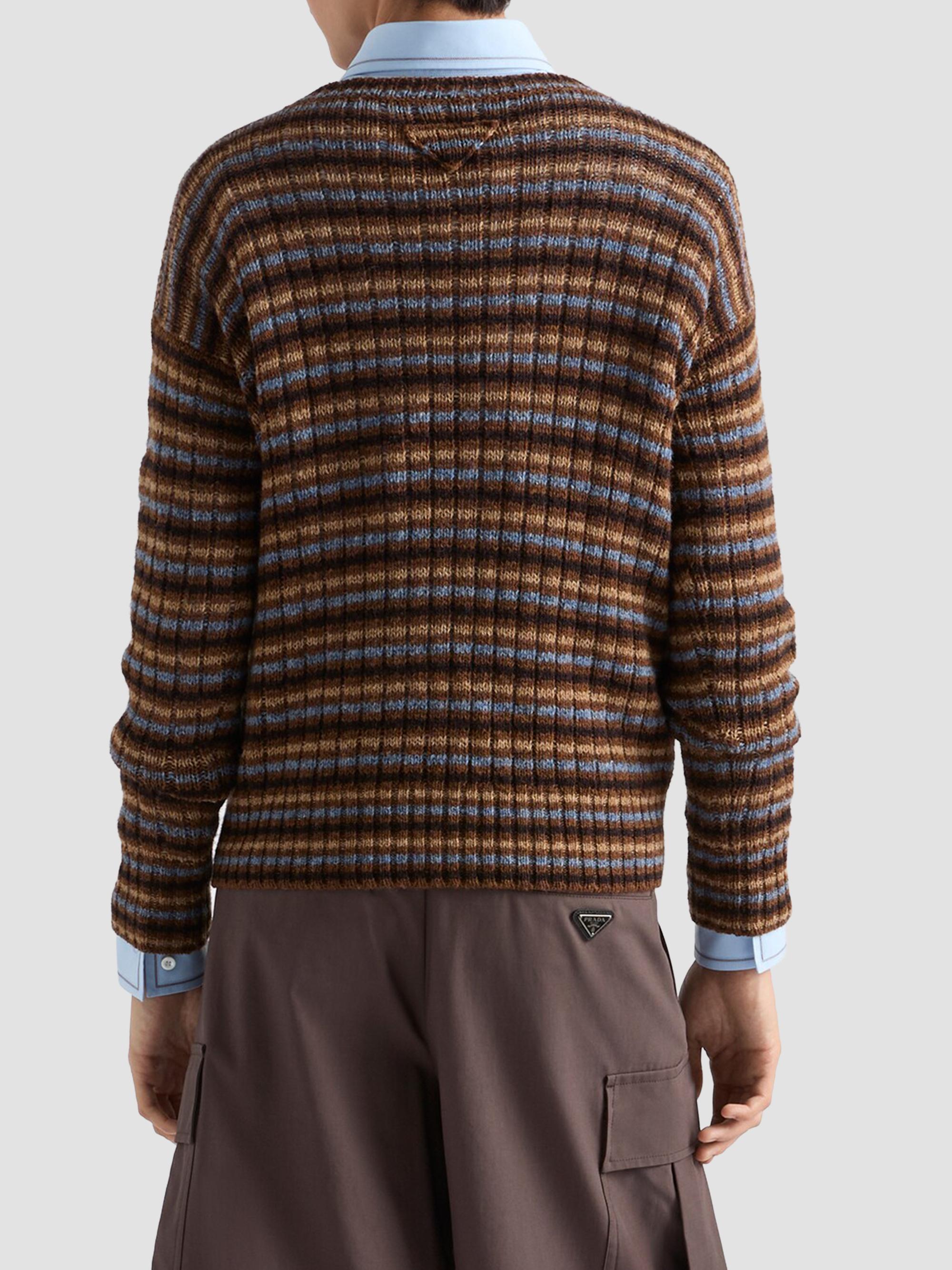Prada Shetland Wool Boat Neck Sweater | Saks Fifth Avenue