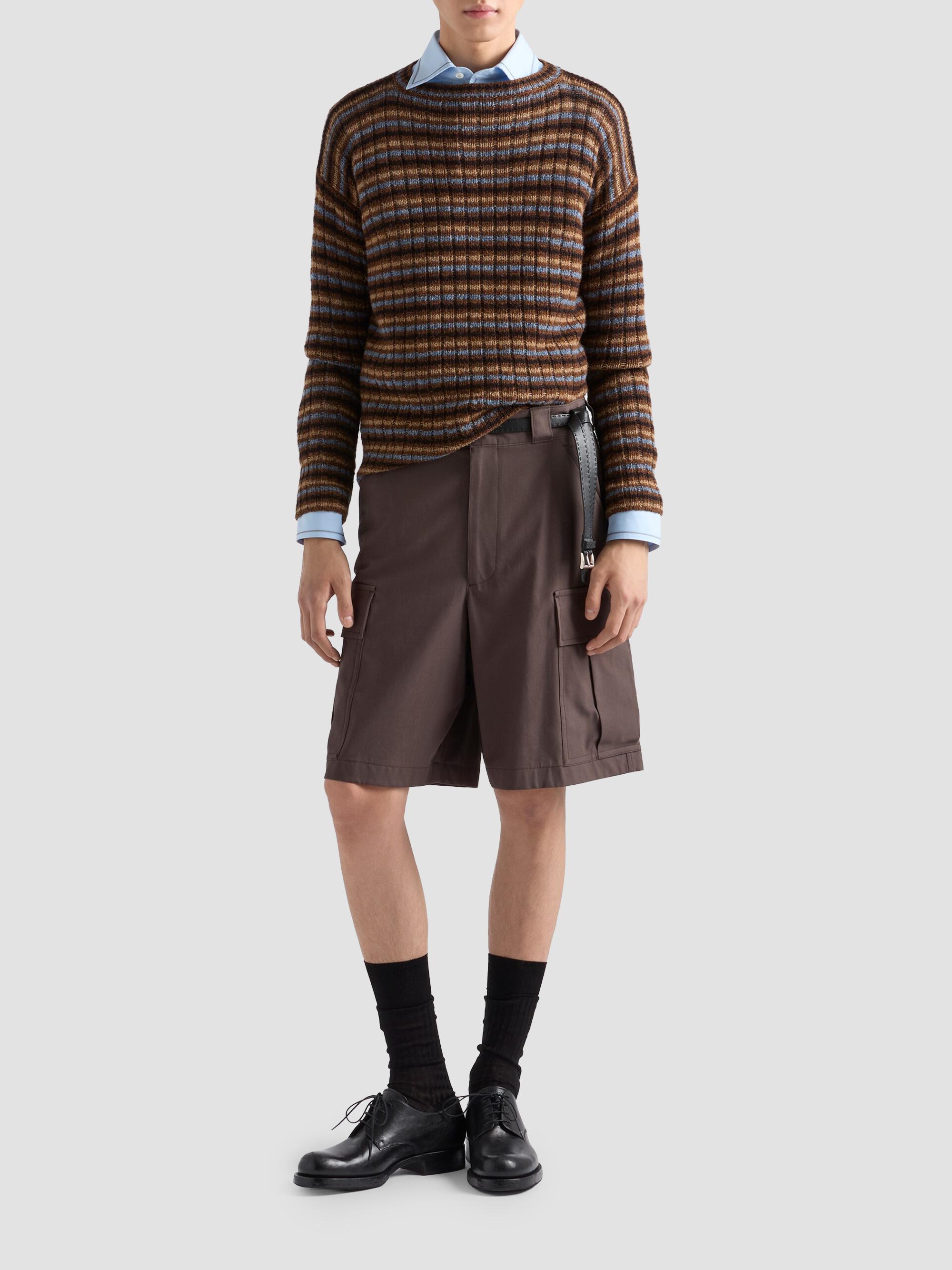 Prada Shetland Wool Boat Neck Sweater | Saks Fifth Avenue
