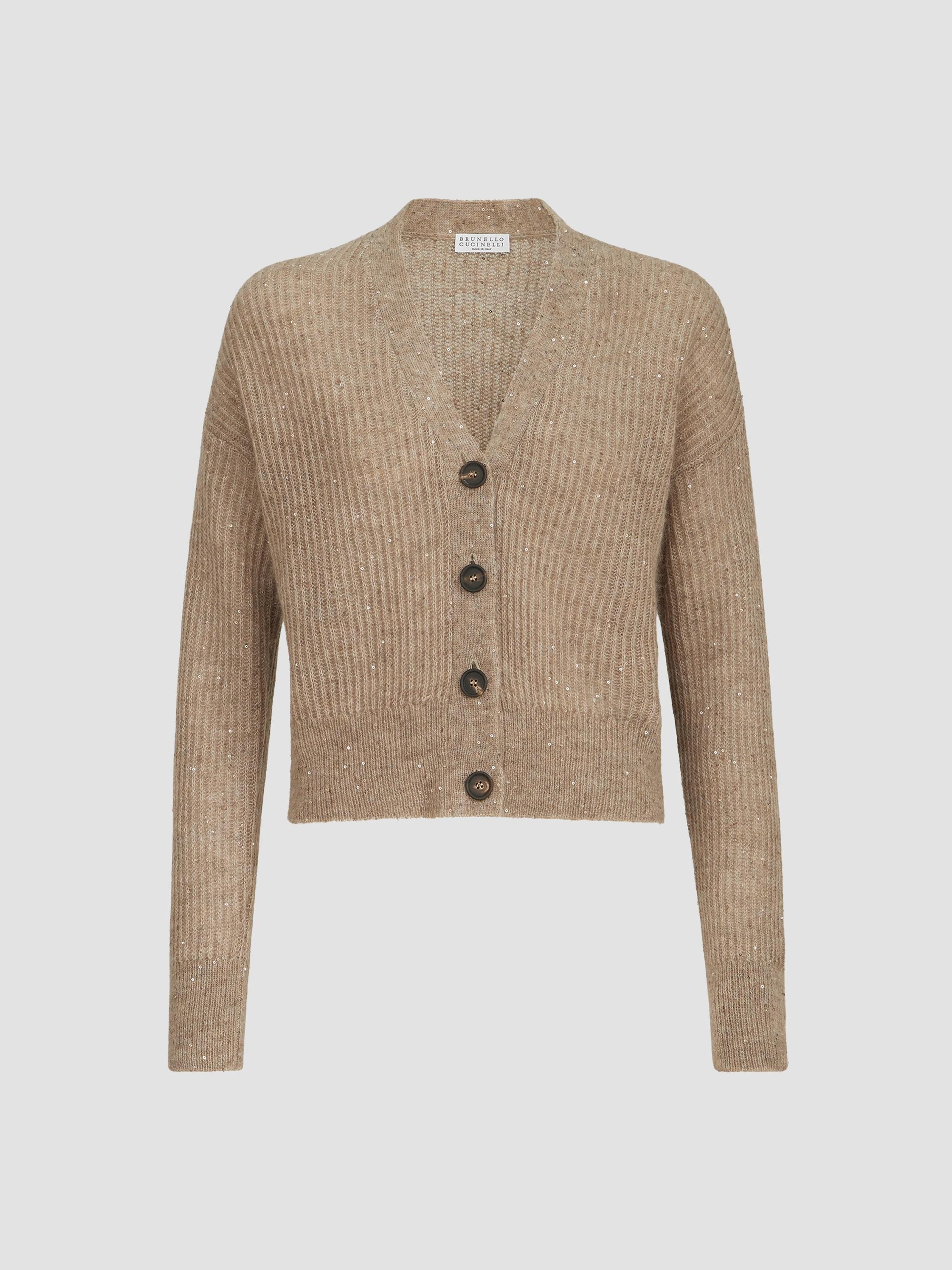 Alexander Wang Hotfix Crystal Crop Cardigan | Saks Fifth Avenue