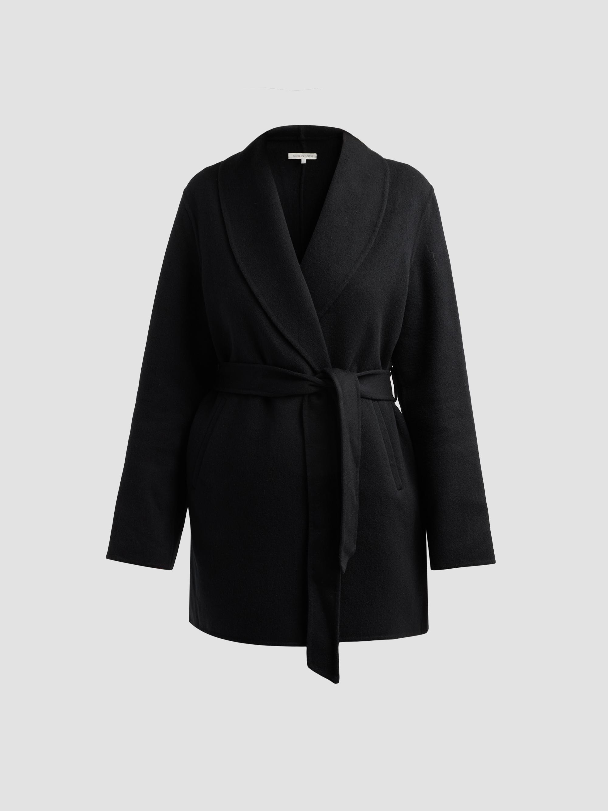Milly Faux Mink Wrap Coat | Saks Fifth Avenue