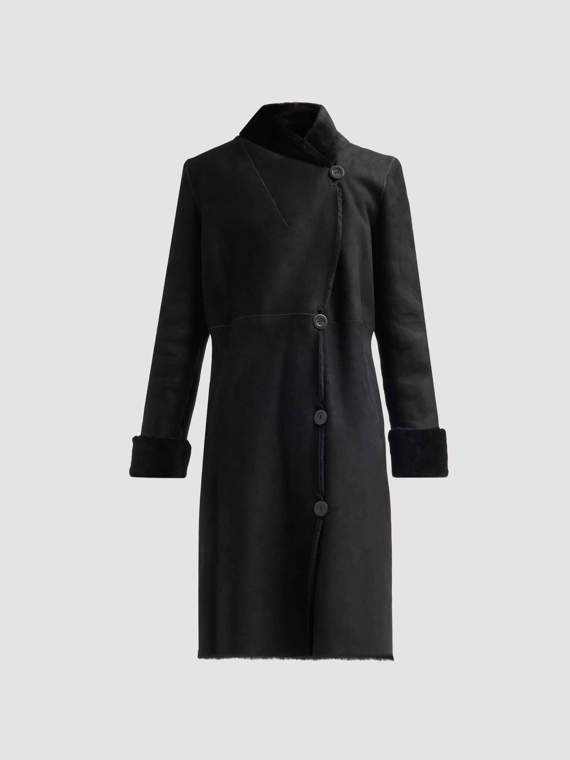 Ulla Johnson Fernanda Wool-Blend Oversized Belted Coat | Saks