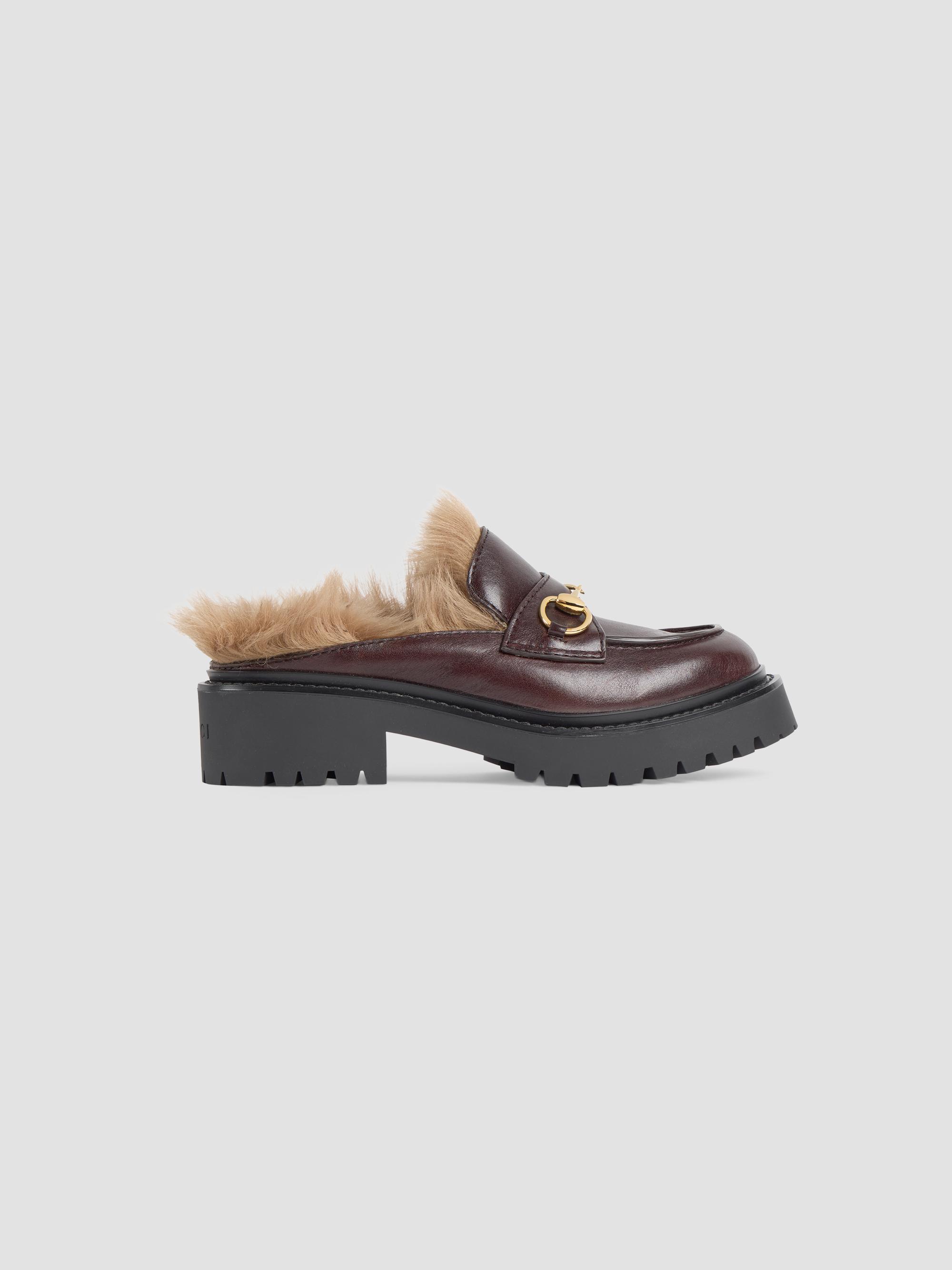 Gucci Princetown Leather Slipper | Saks Fifth Avenue