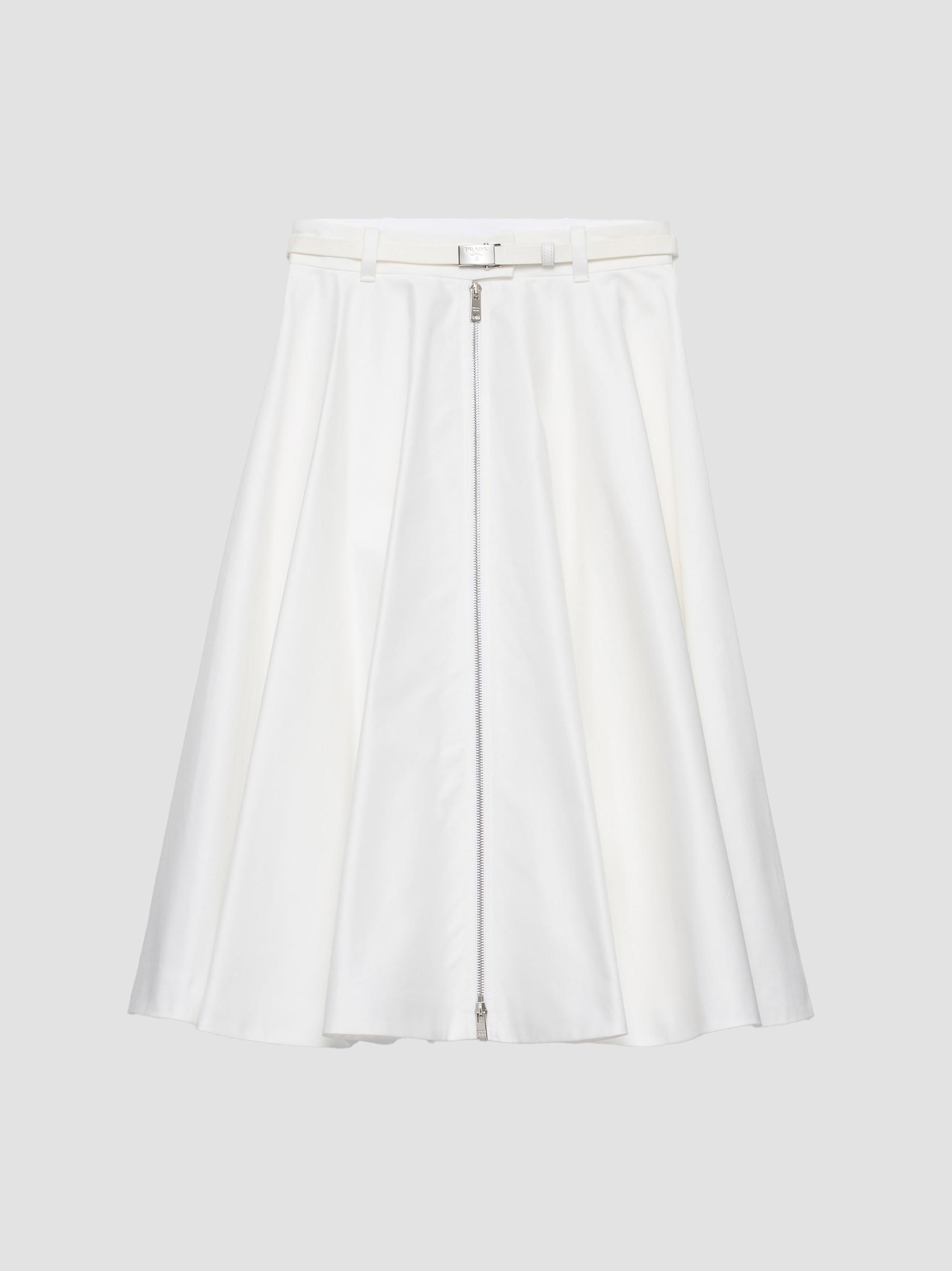 Prada Technical Taffeta Skirt | Saks Fifth Avenue