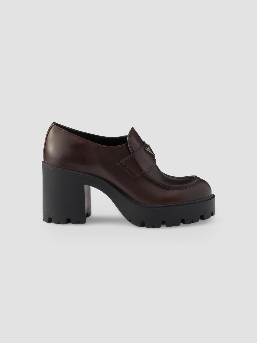 Prada Leather Loafers | Saks Fifth Avenue