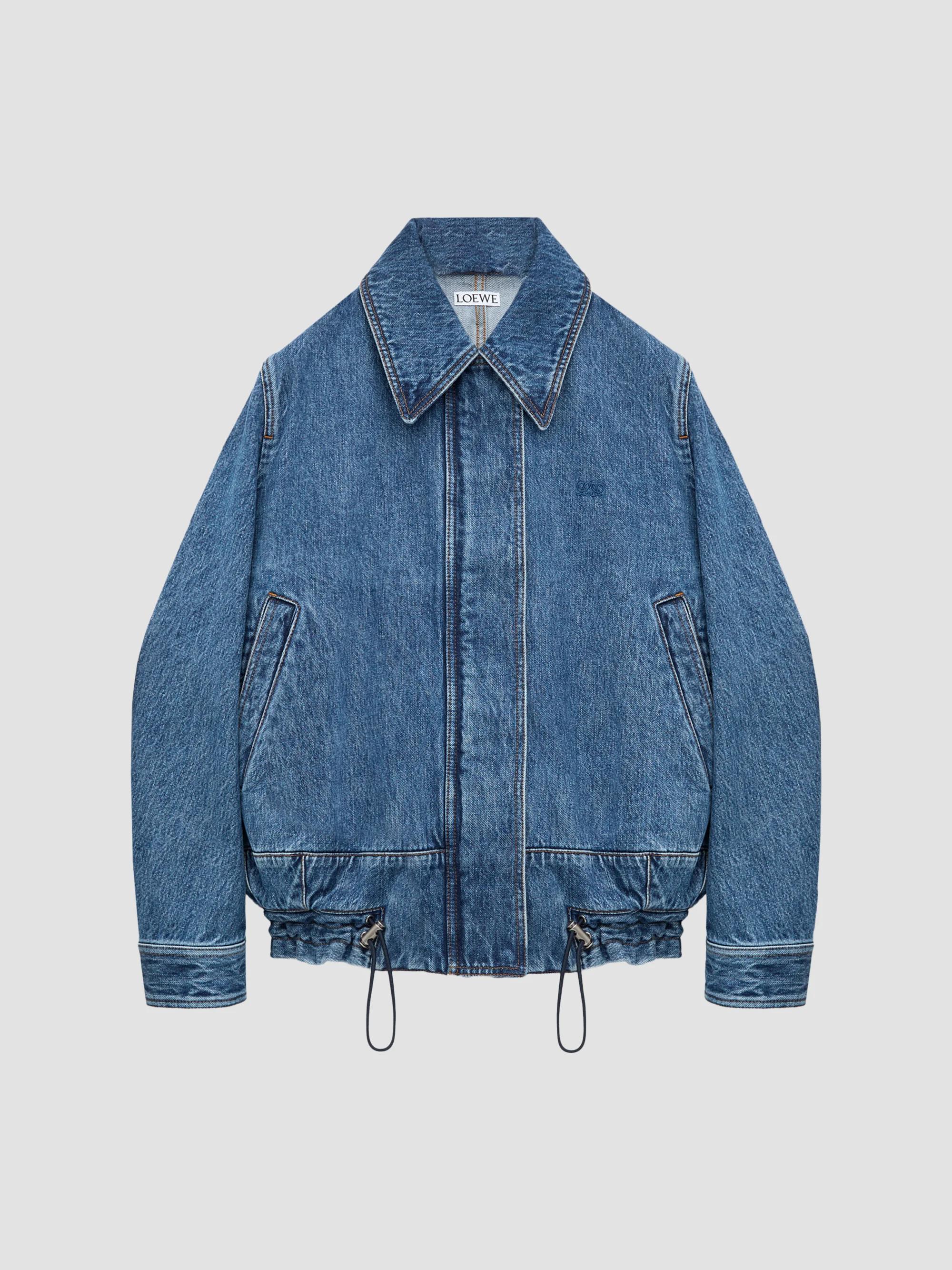Miu Miu Denim Hoodie Jacket | Saks Fifth Avenue