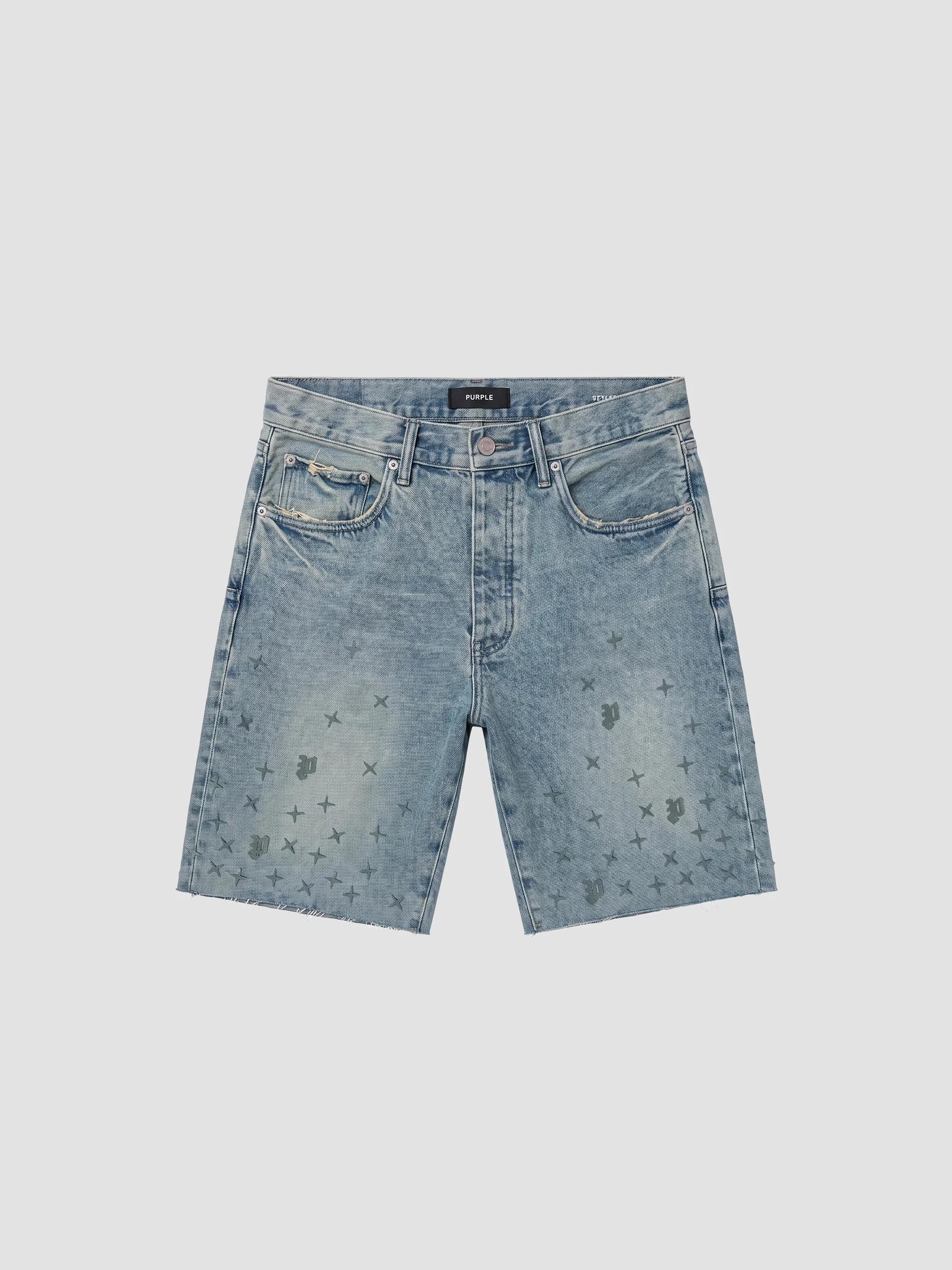 LOEWE Anagram Denim Shorts | Saks Fifth Avenue