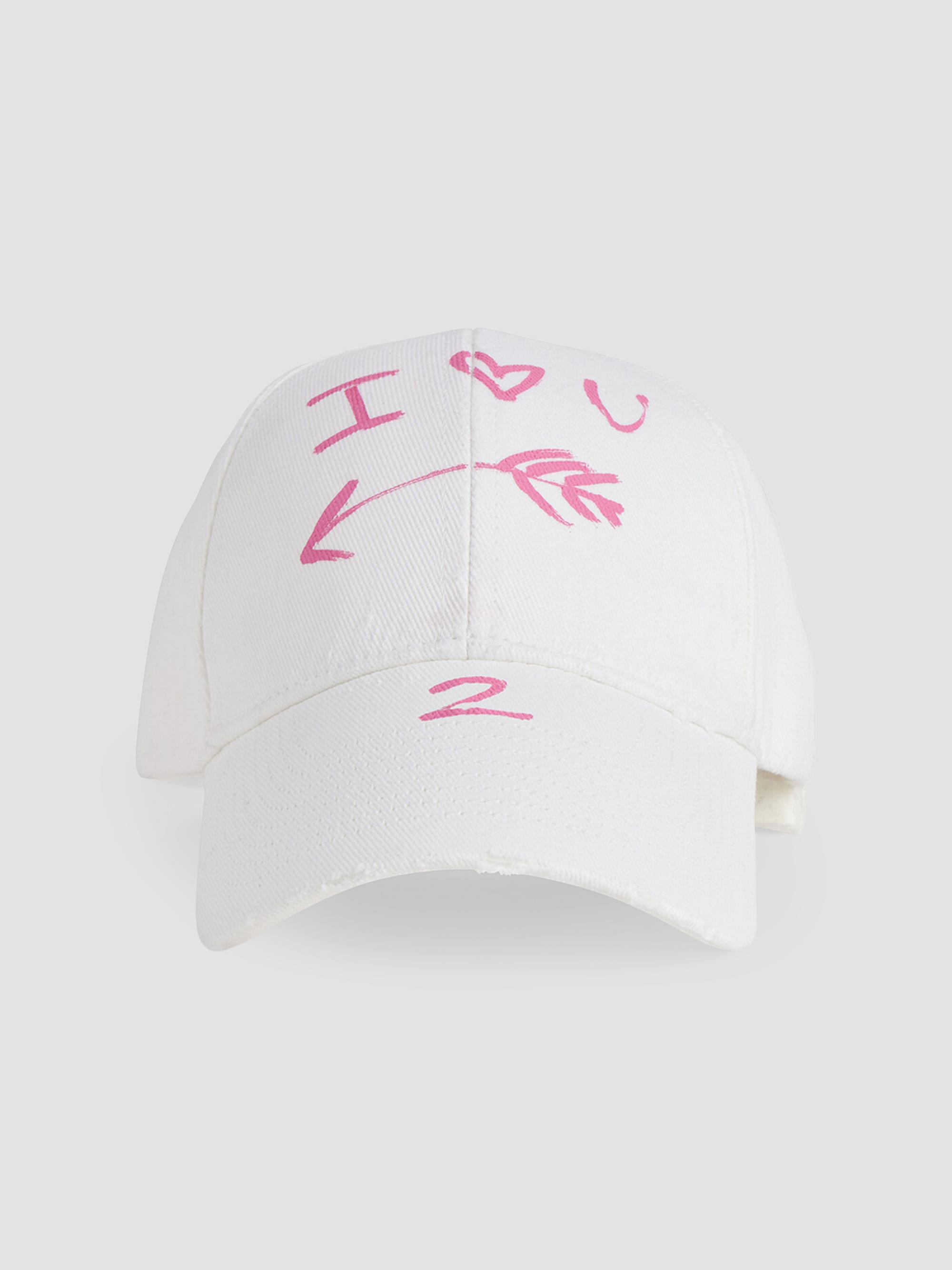 Balenciaga I Love U Baseball Cap | Saks Fifth Avenue