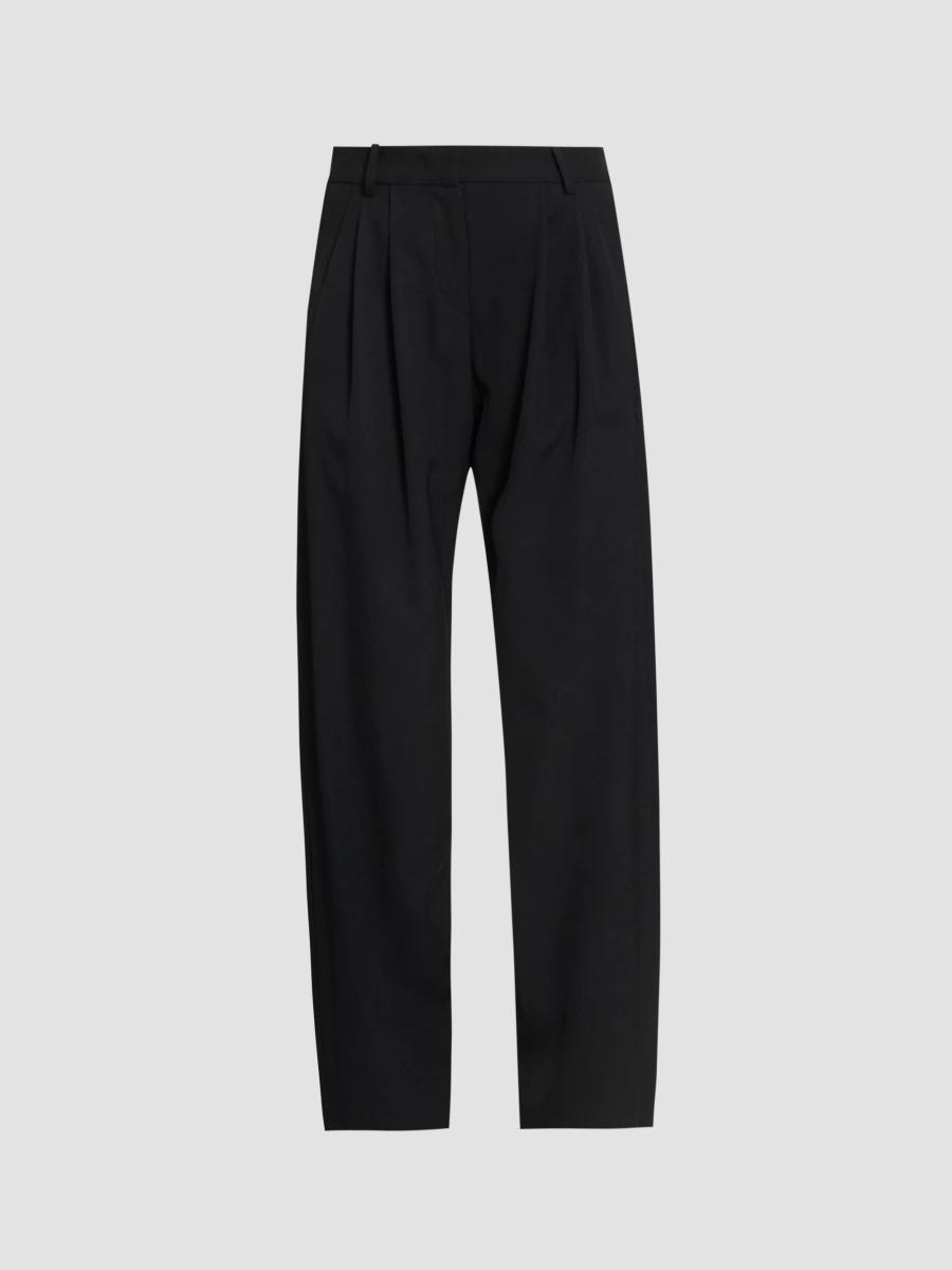 Isabel Marant Women's Lyda Wool Pants In Black