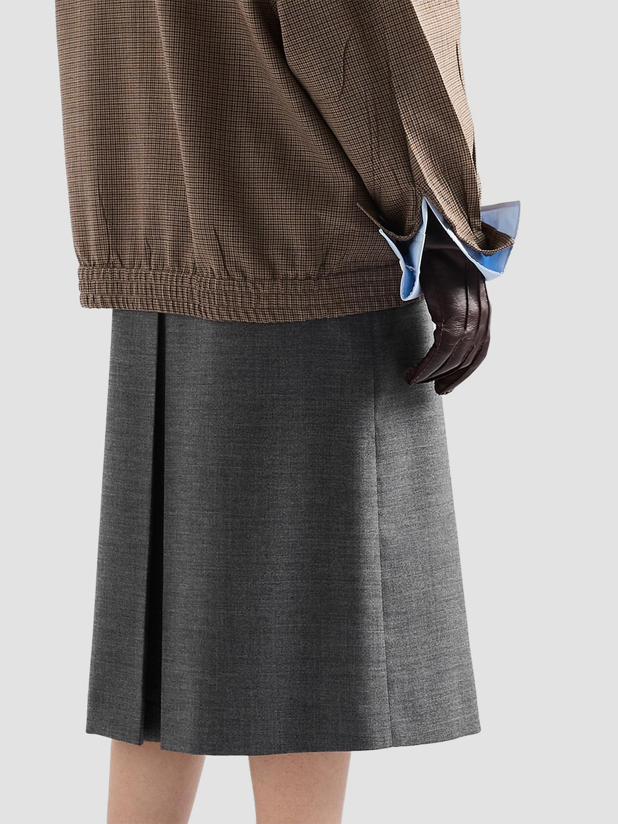Prada Rush Stitch Midi Skirt | Saks Fifth Avenue