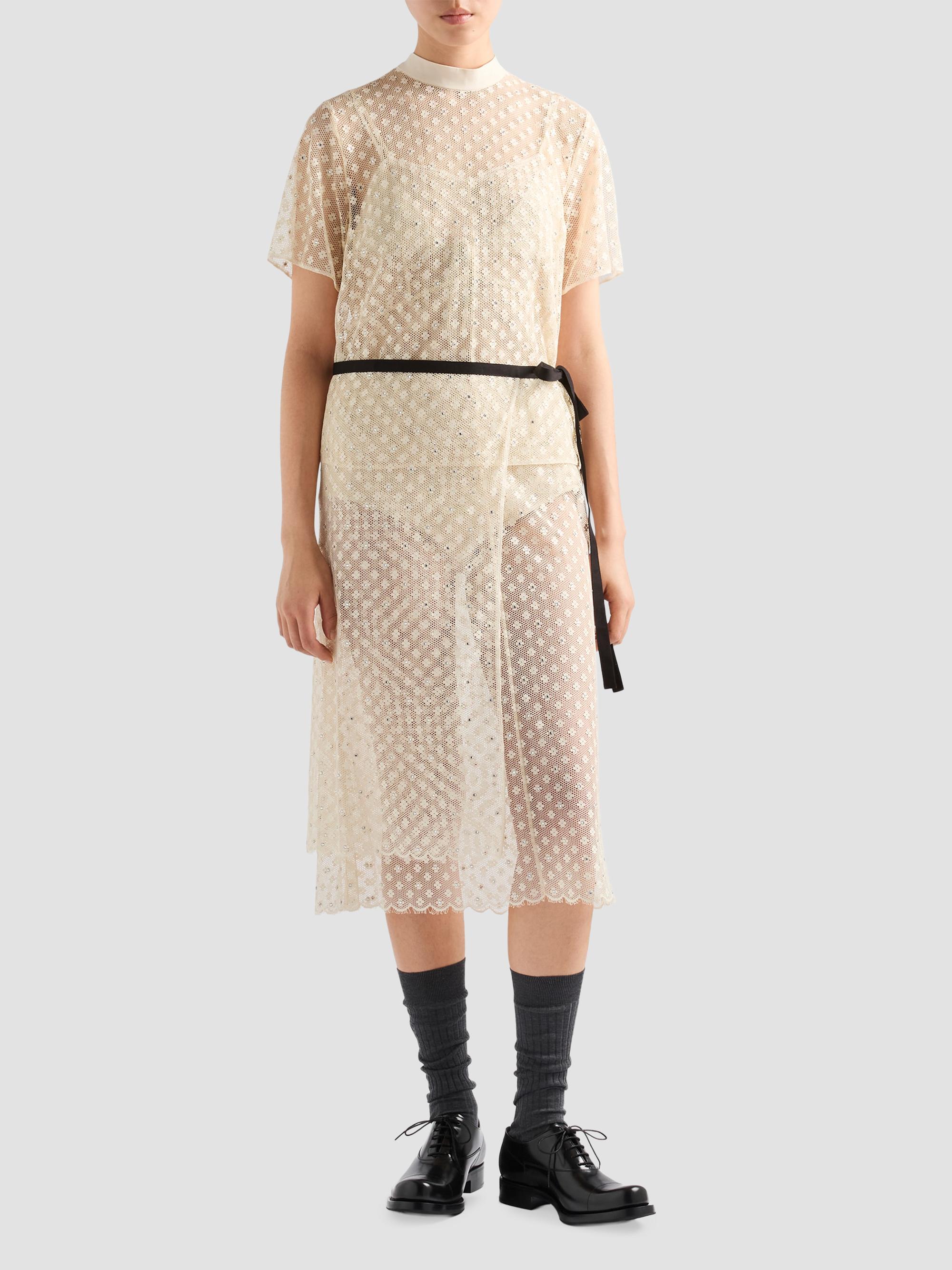 Prada Embroidered Lace Top | Saks Fifth Avenue