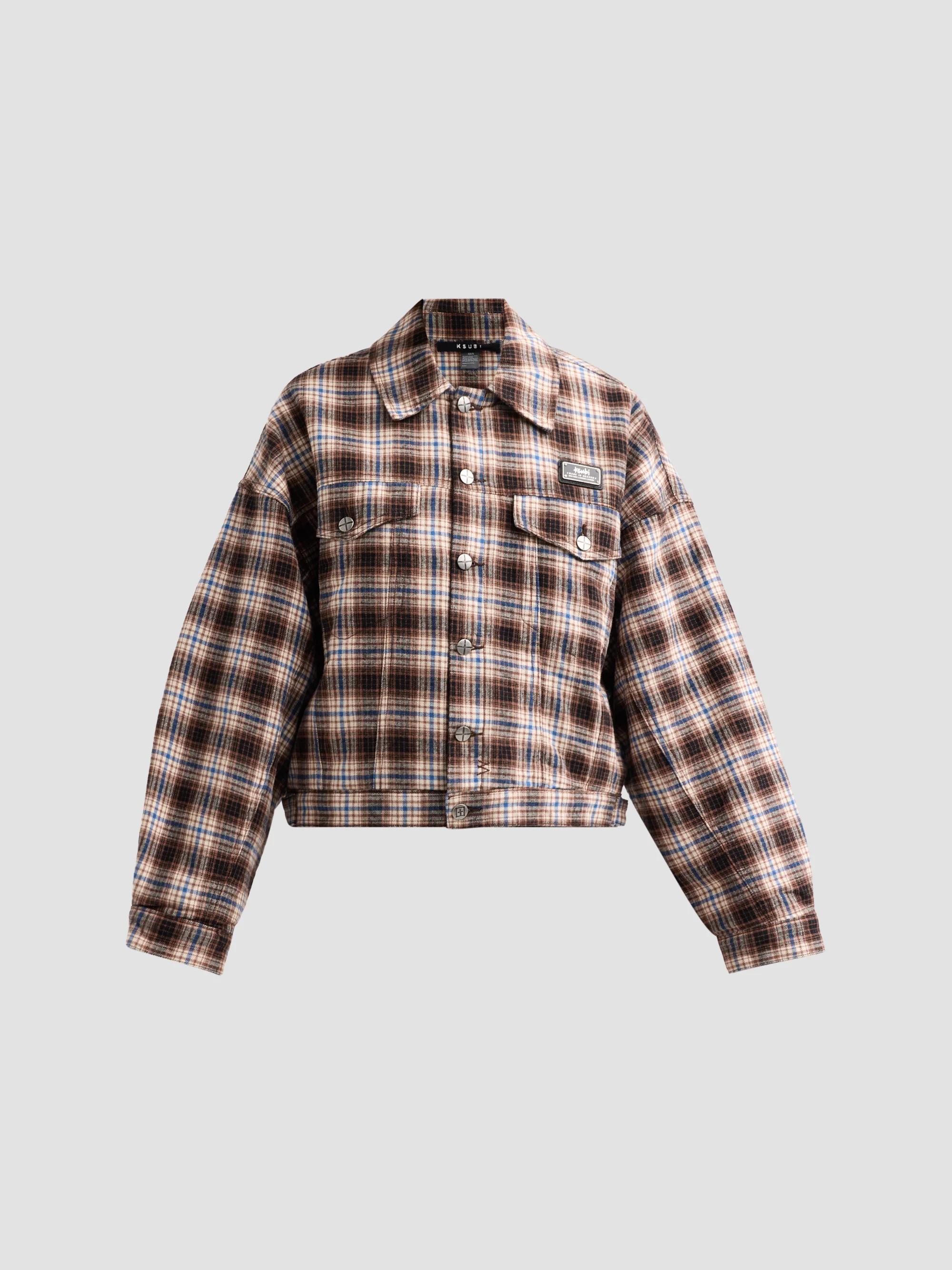 If Only Studio Plaid Stretch Jacket | Saks Fifth Avenue