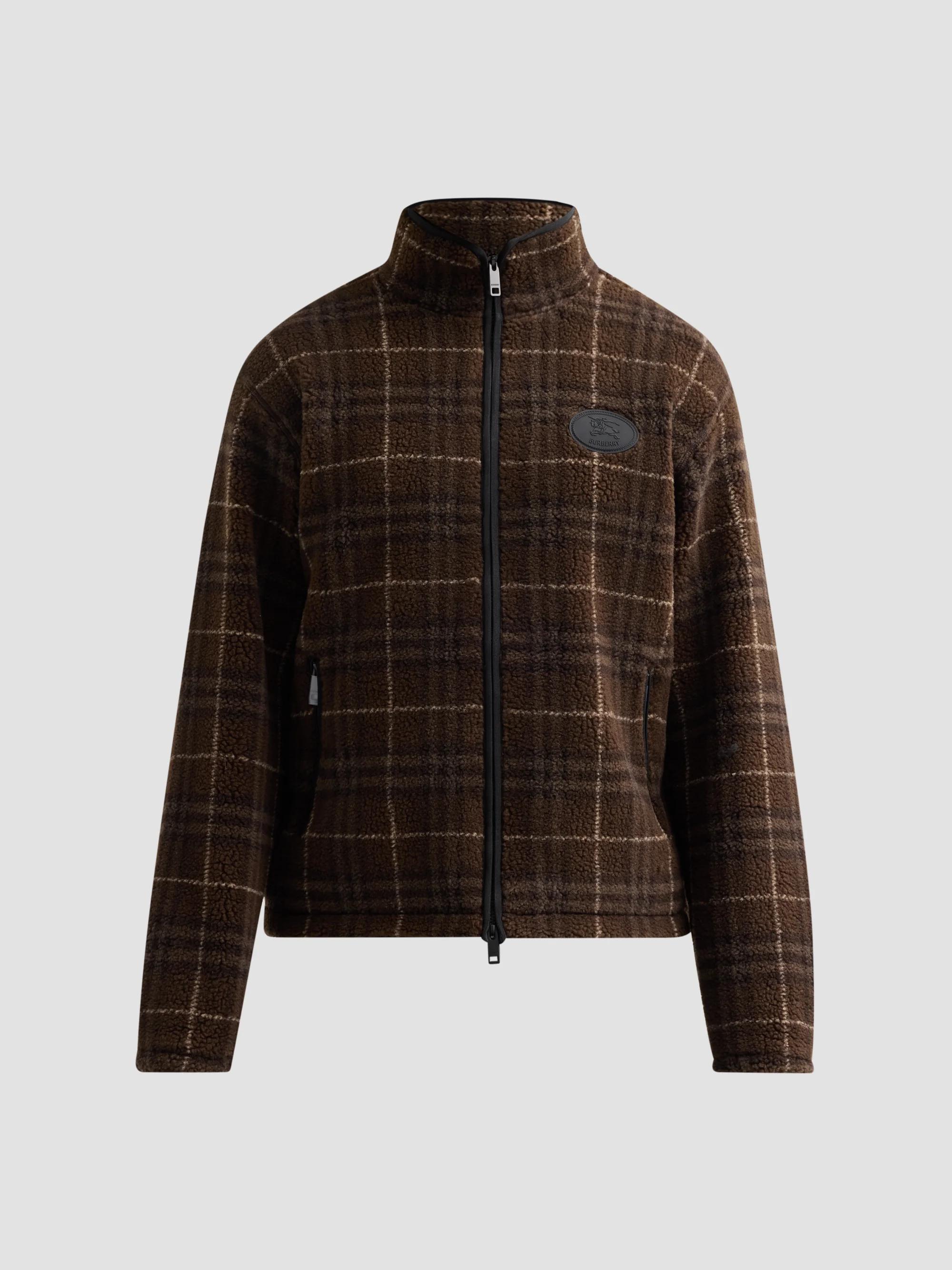 Burberry Shearling Collar Leather Jacket | Saks Fifth Avenue