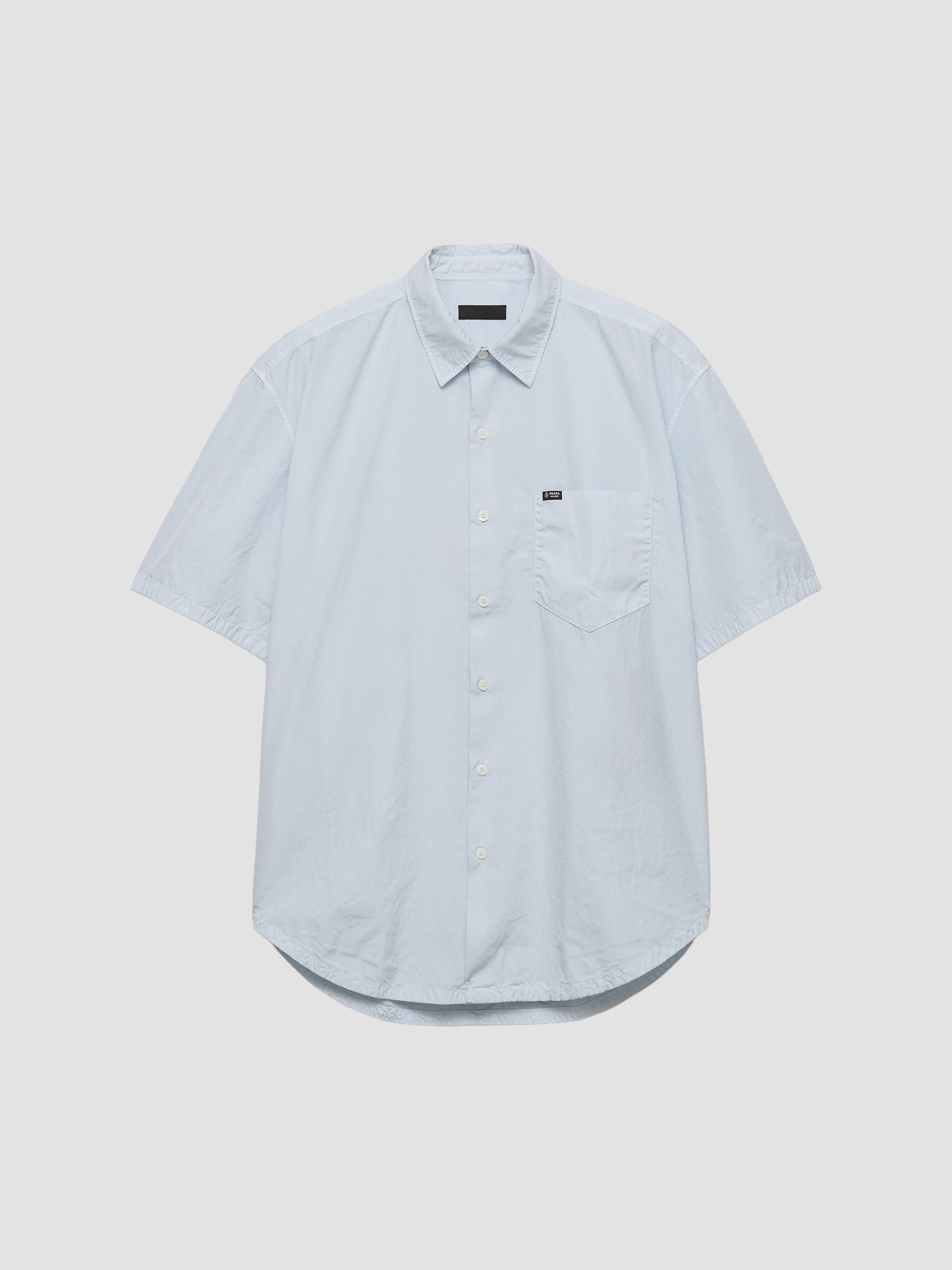 Prada シャツ Prada Short-Sleeved Cotton Shirt | Saks Fifth Avenue