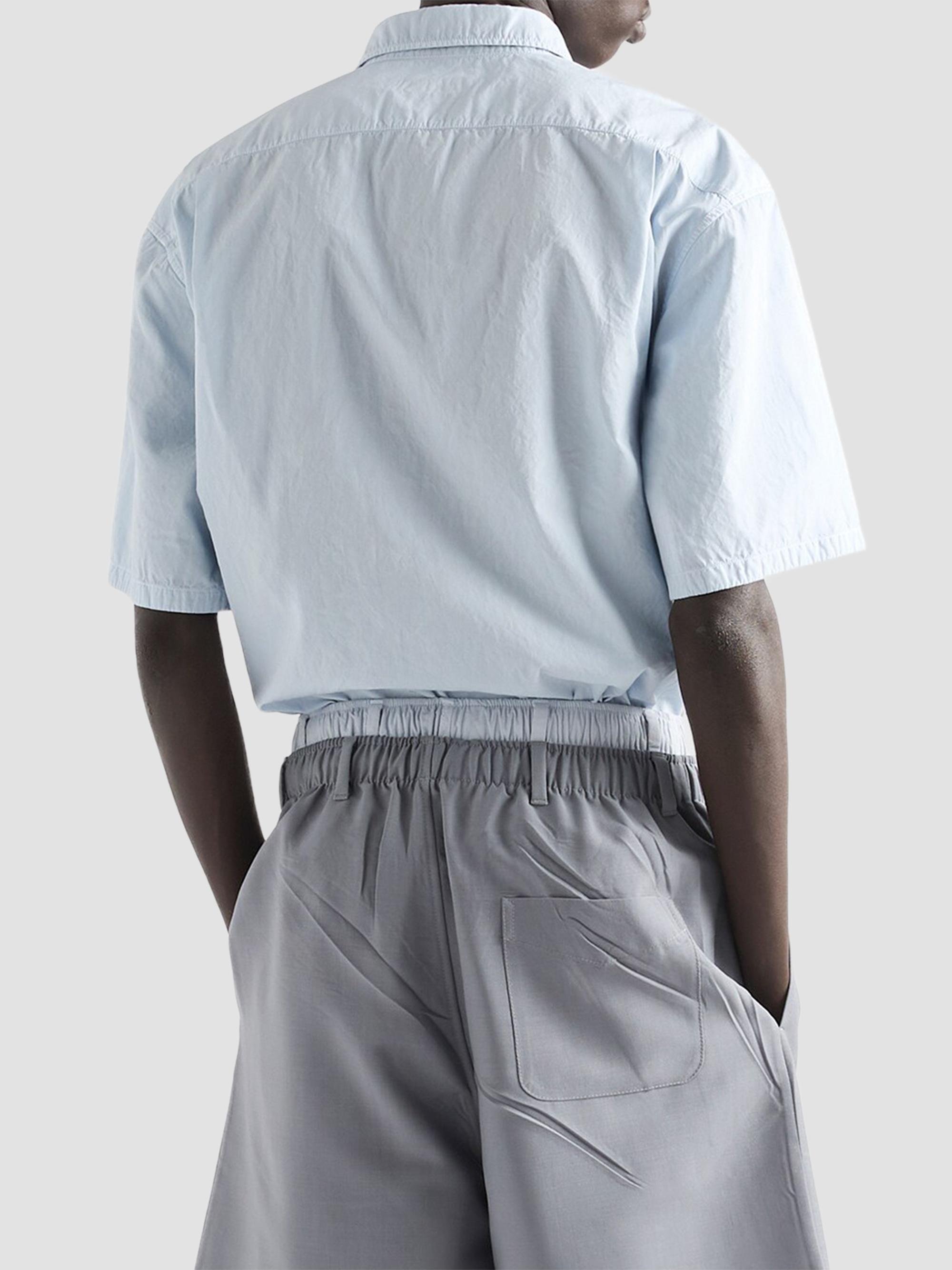 Prada Short-Sleeved Cotton Shirt | Saks Fifth Avenue