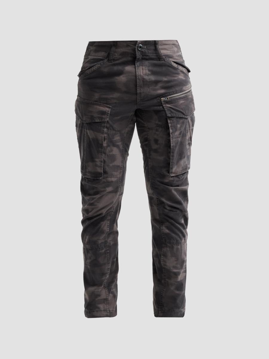 G-star Men's Rovic Zip 3d Regular Tape Cargo Pants In Grey
