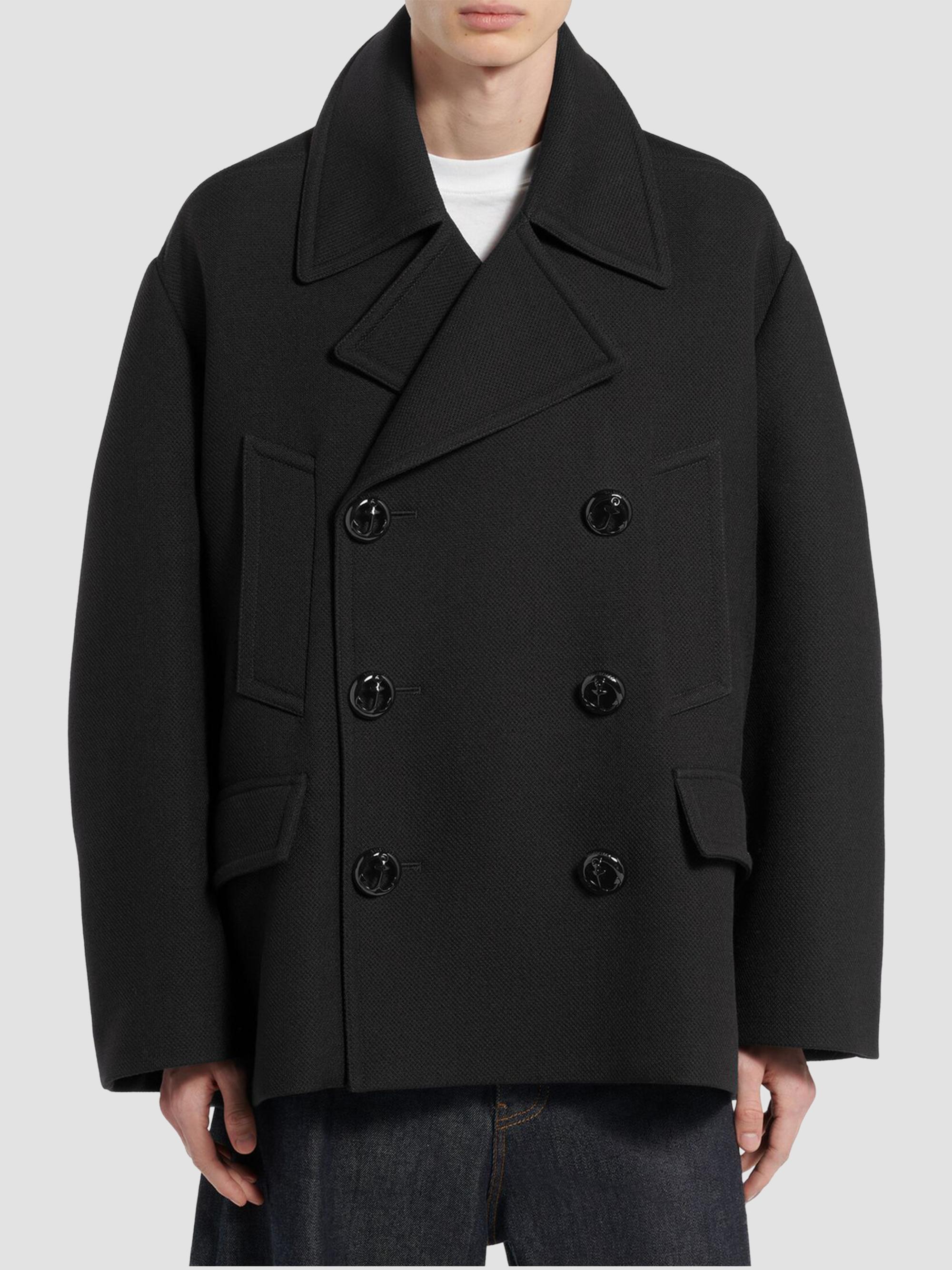 Balenciaga Short Peacoat | Saks Fifth Avenue