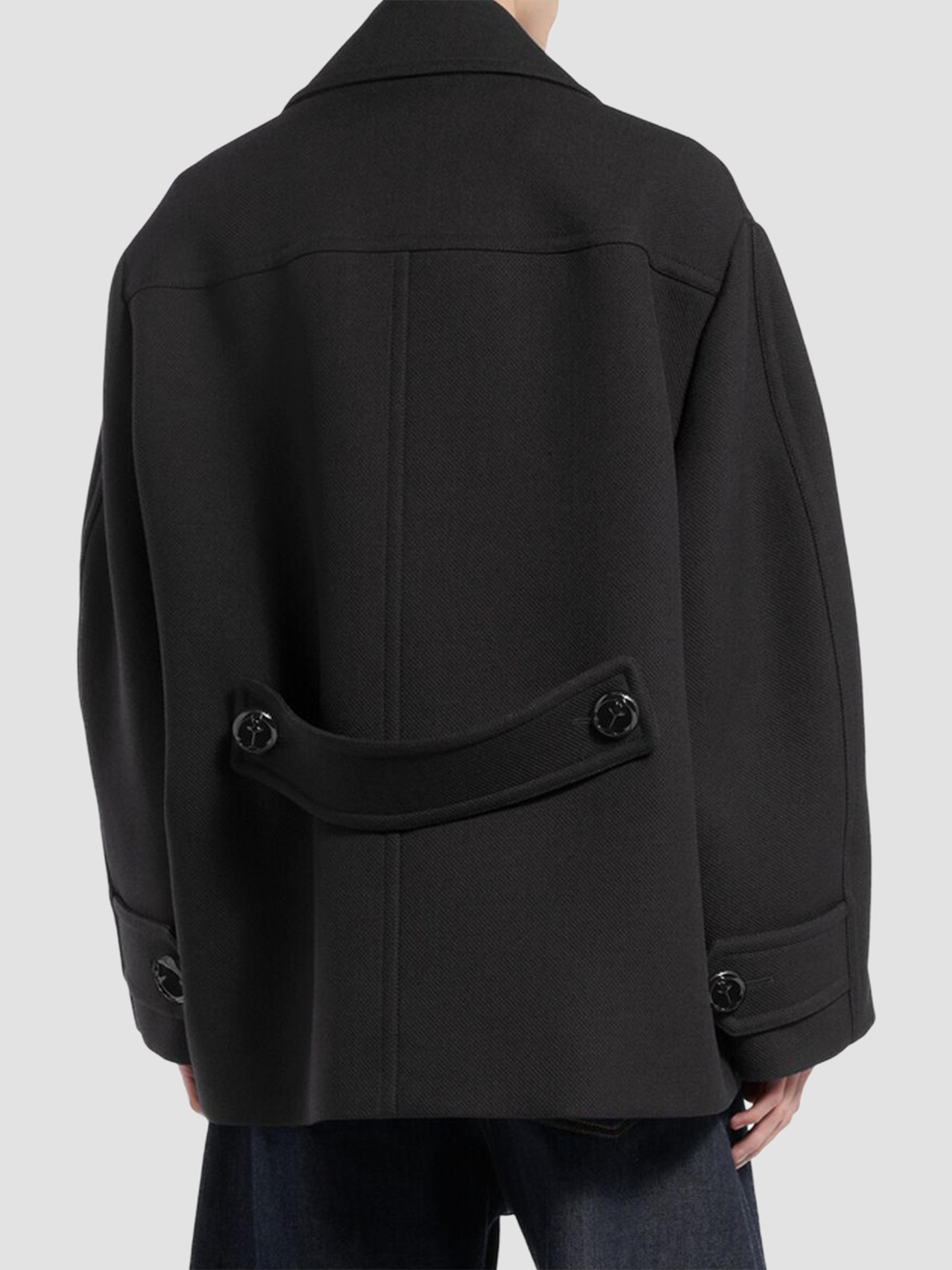 Balenciaga Short Peacoat | Saks Fifth Avenue