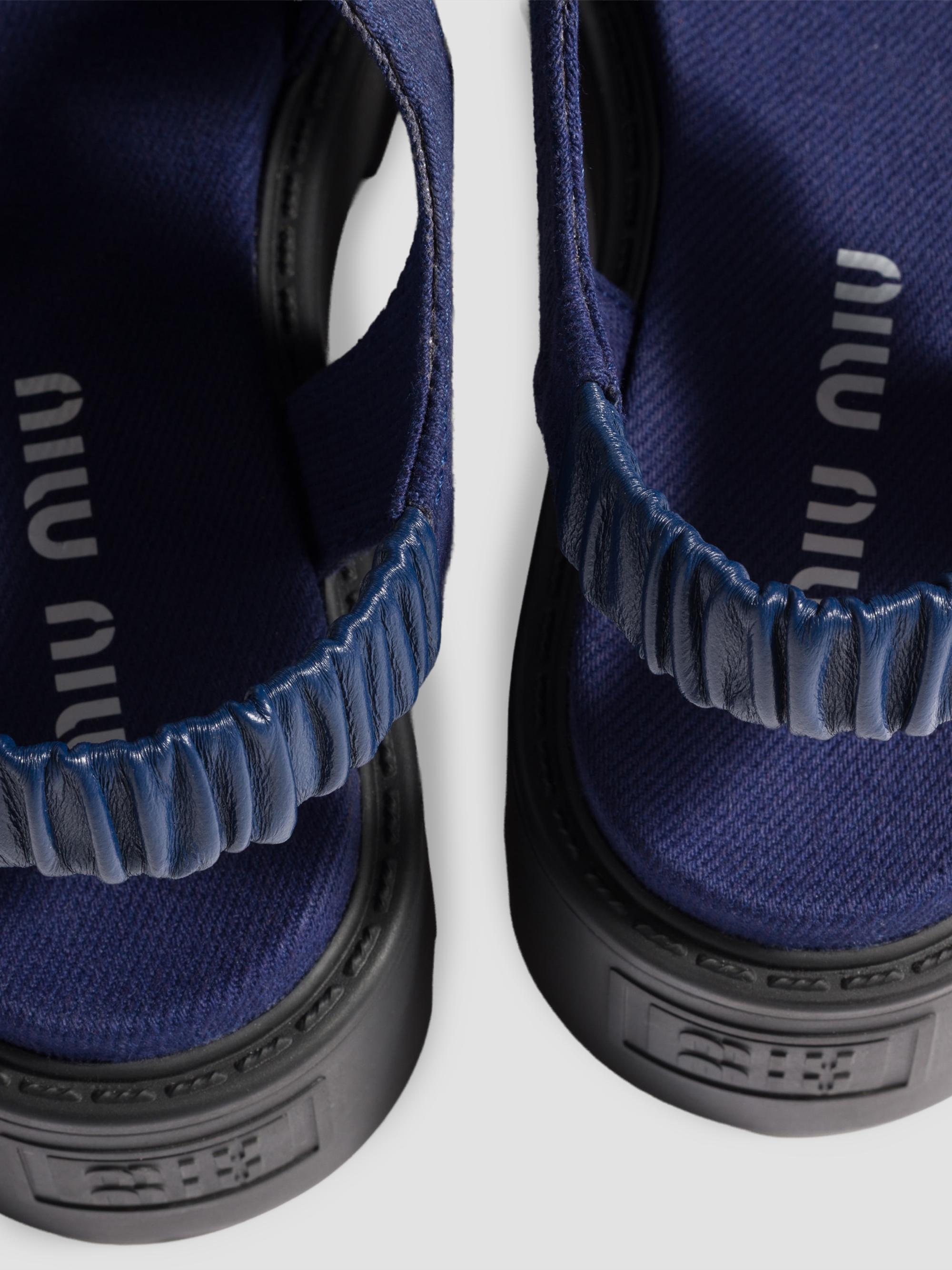 Miu Miu Gabardine Sandals | Saks Fifth Avenue