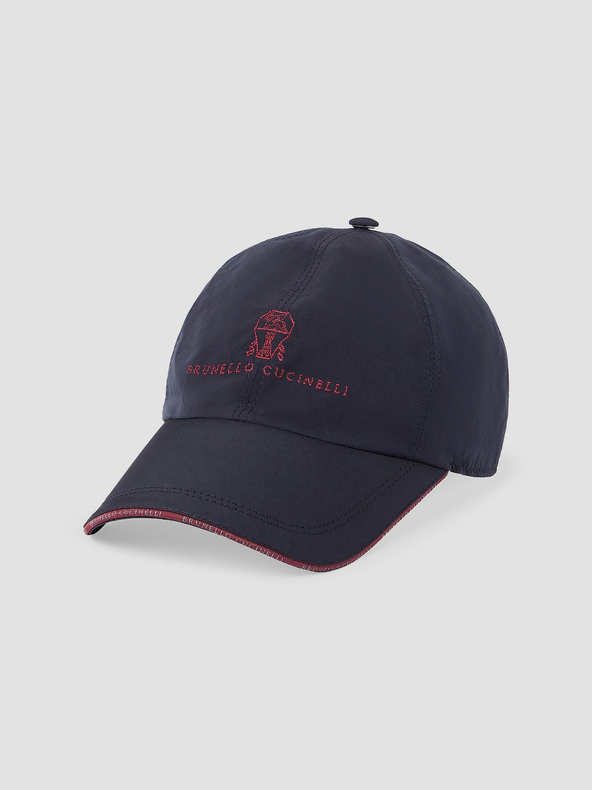 Brunello Cucinelli Lightweight Délavé Linen Baseball Cap with