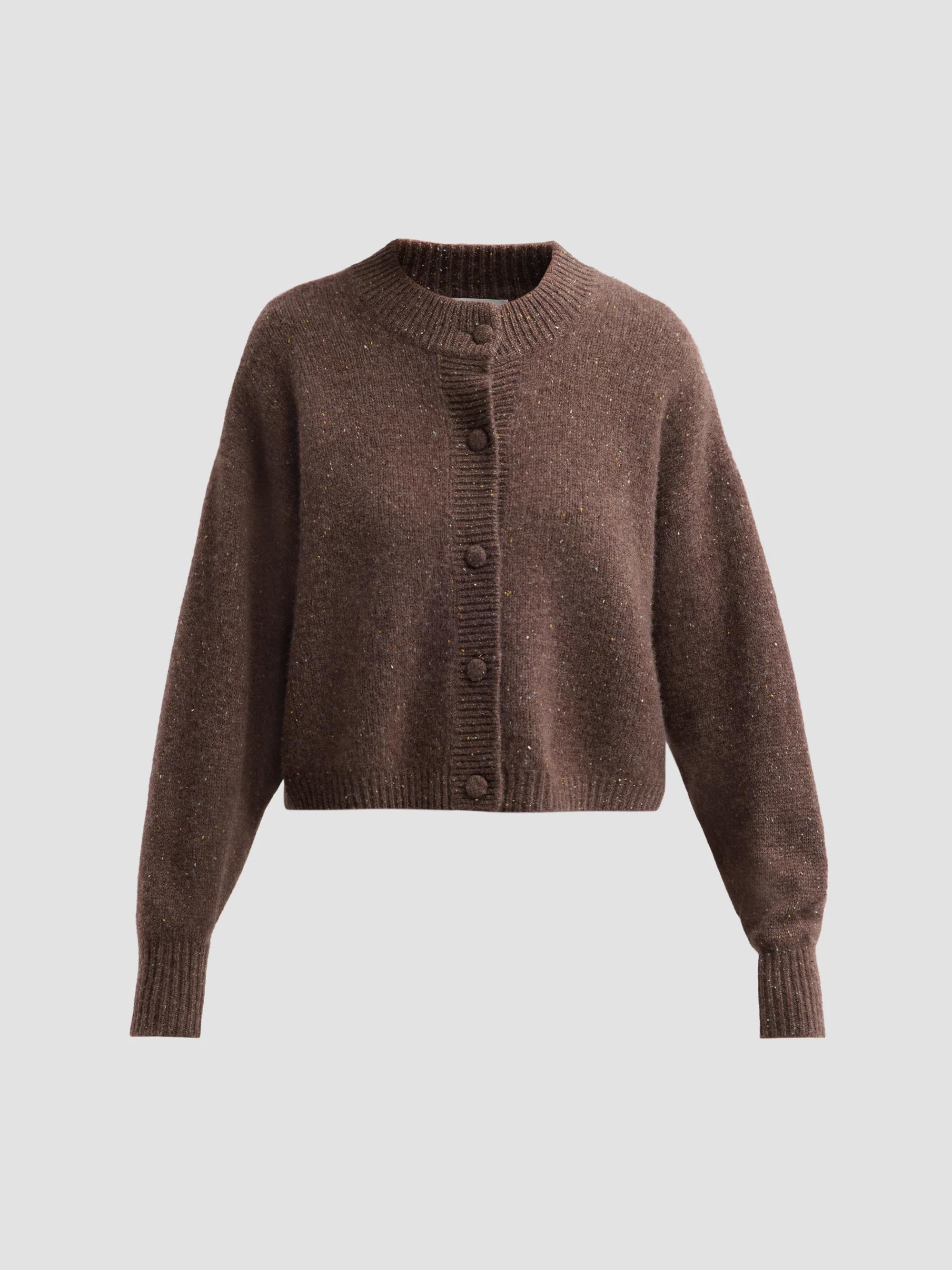 Vince Notch Collar Double-Face Cardigan | Saks Fifth Avenue