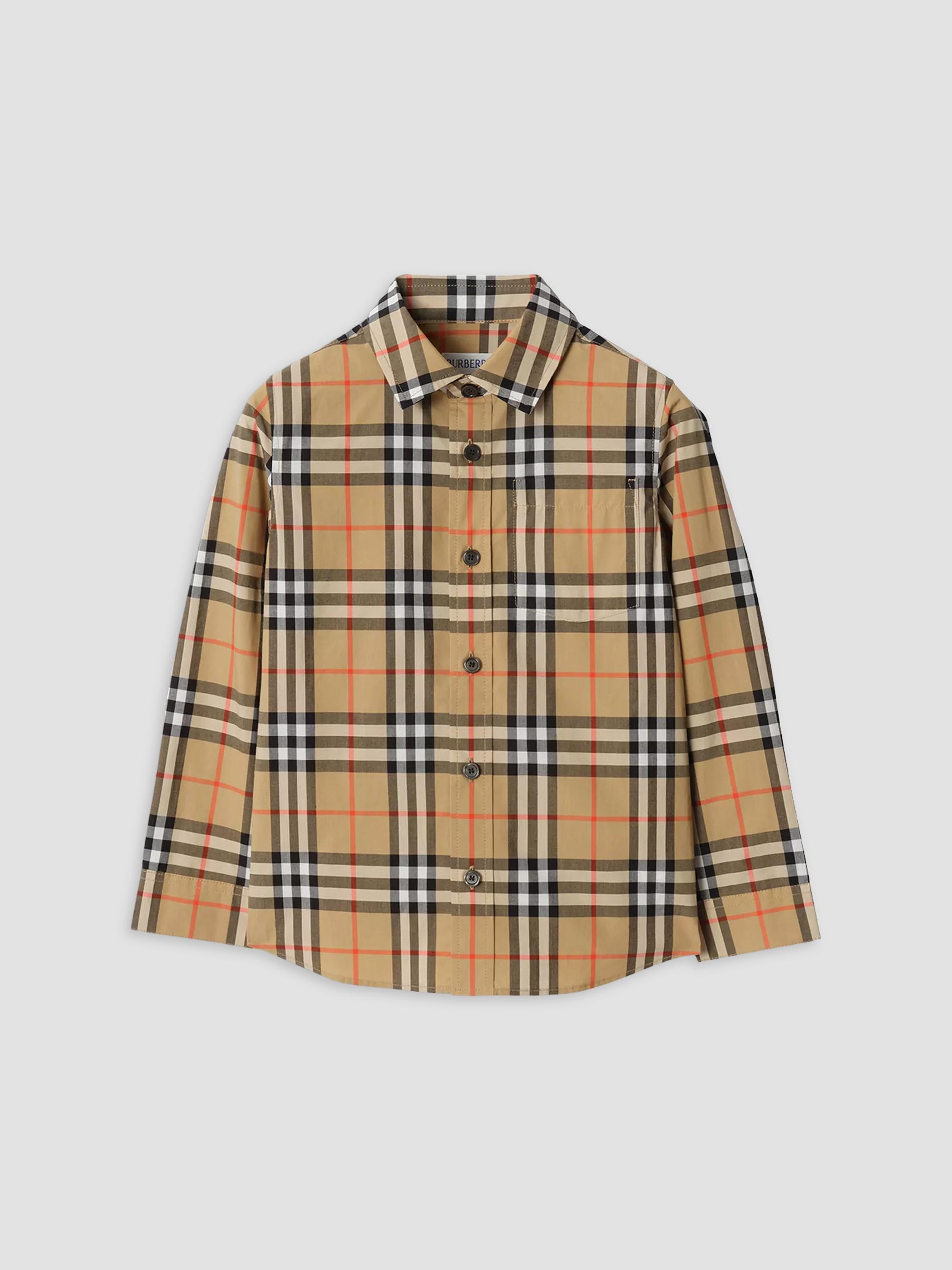 Burberry Little Kid's & Kid's Reversible Check Jacket | Saks Fifth