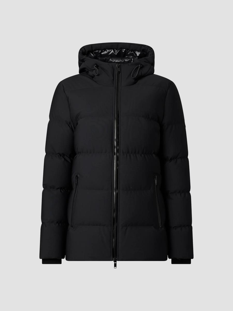Moose Knuckles Women's Soho 3q Down Jacket In Black