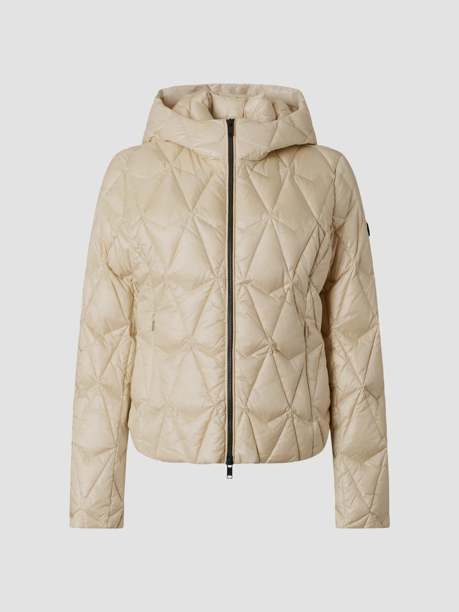 Moose Knuckles Women's Iceberg Down Lightweight Jacket In Alabaster