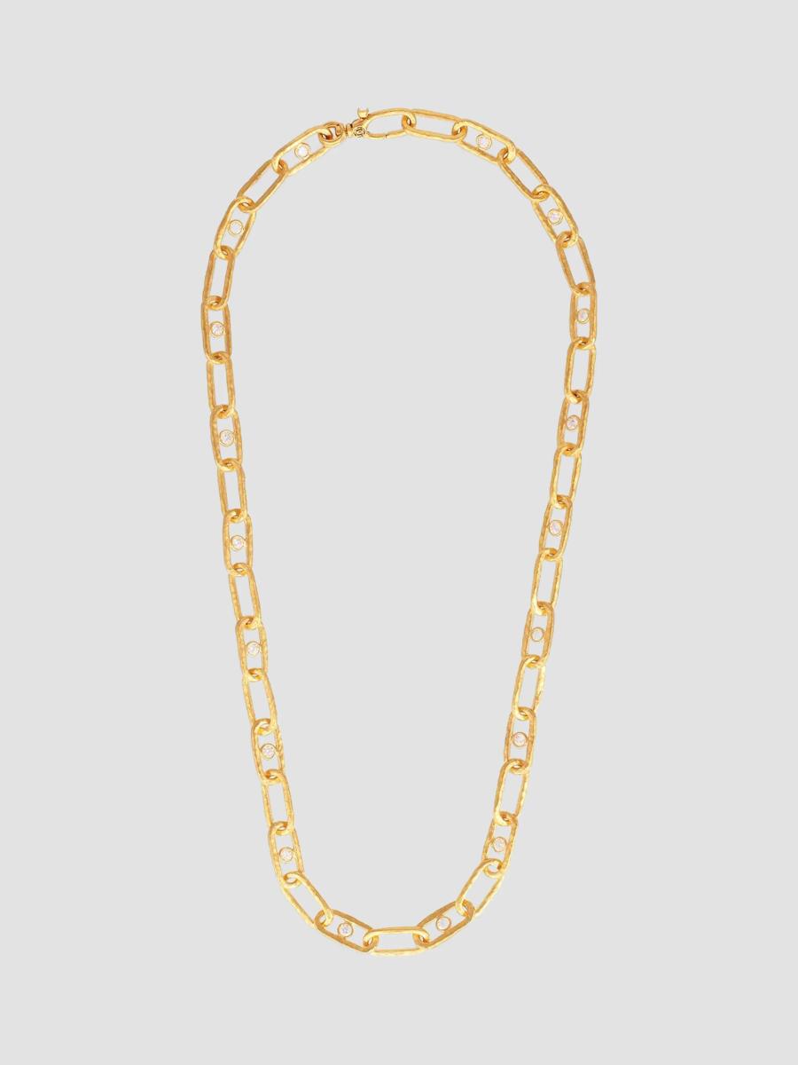 Gurhan Women's Hoopla 24k & 18k Yellow Gold & 2.64 Tcw Diamond Oval-link Chain Necklace