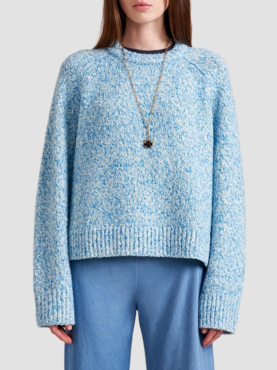 La Ligne Women's Ezra Sweater In Marled Sky