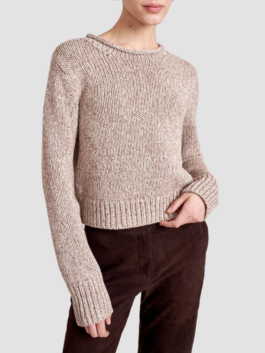 La Ligne Women's Marled Marina Sweater In Marled Tan