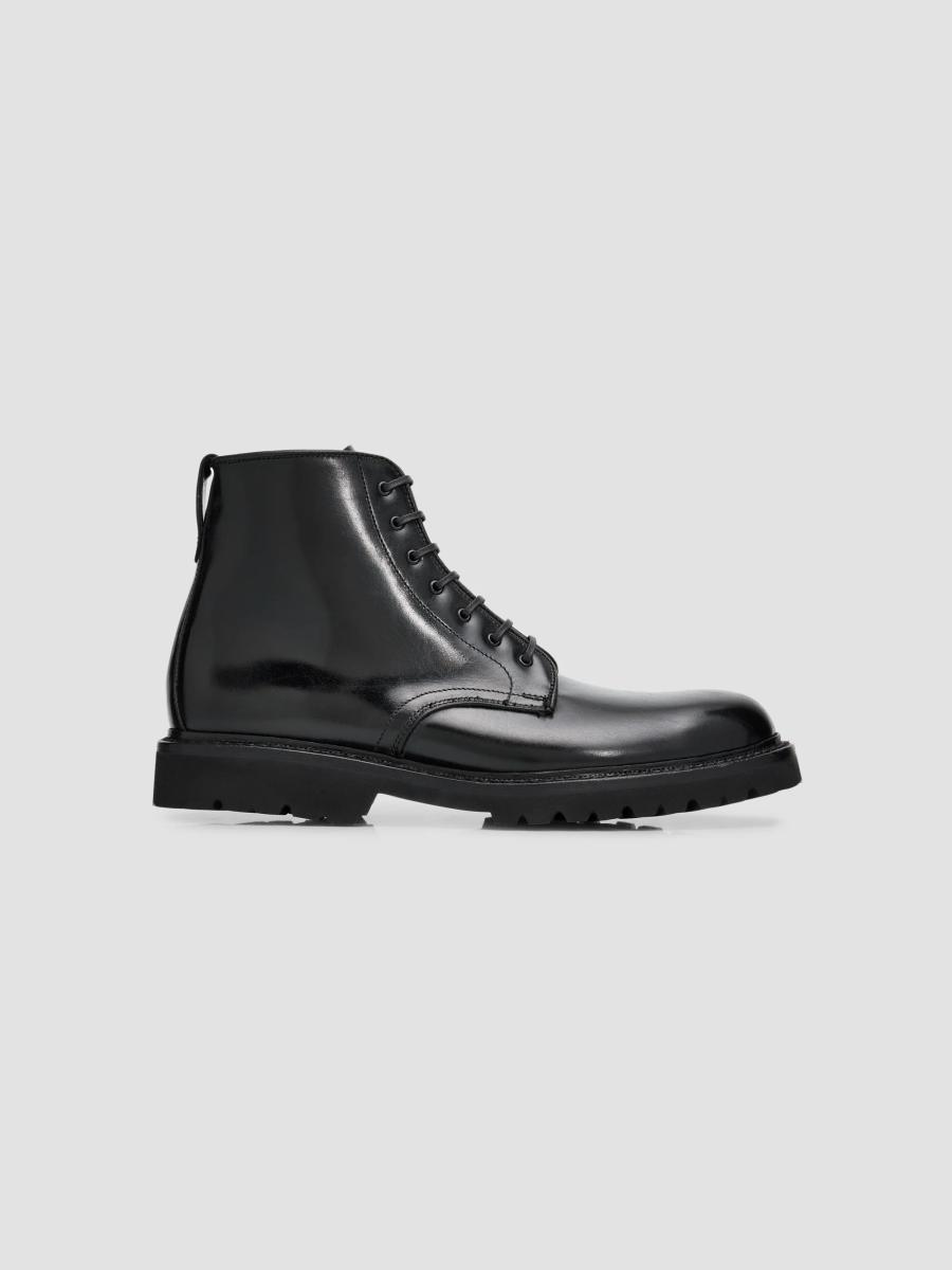Allen Edmonds Men's Leather Combat Boots In Black