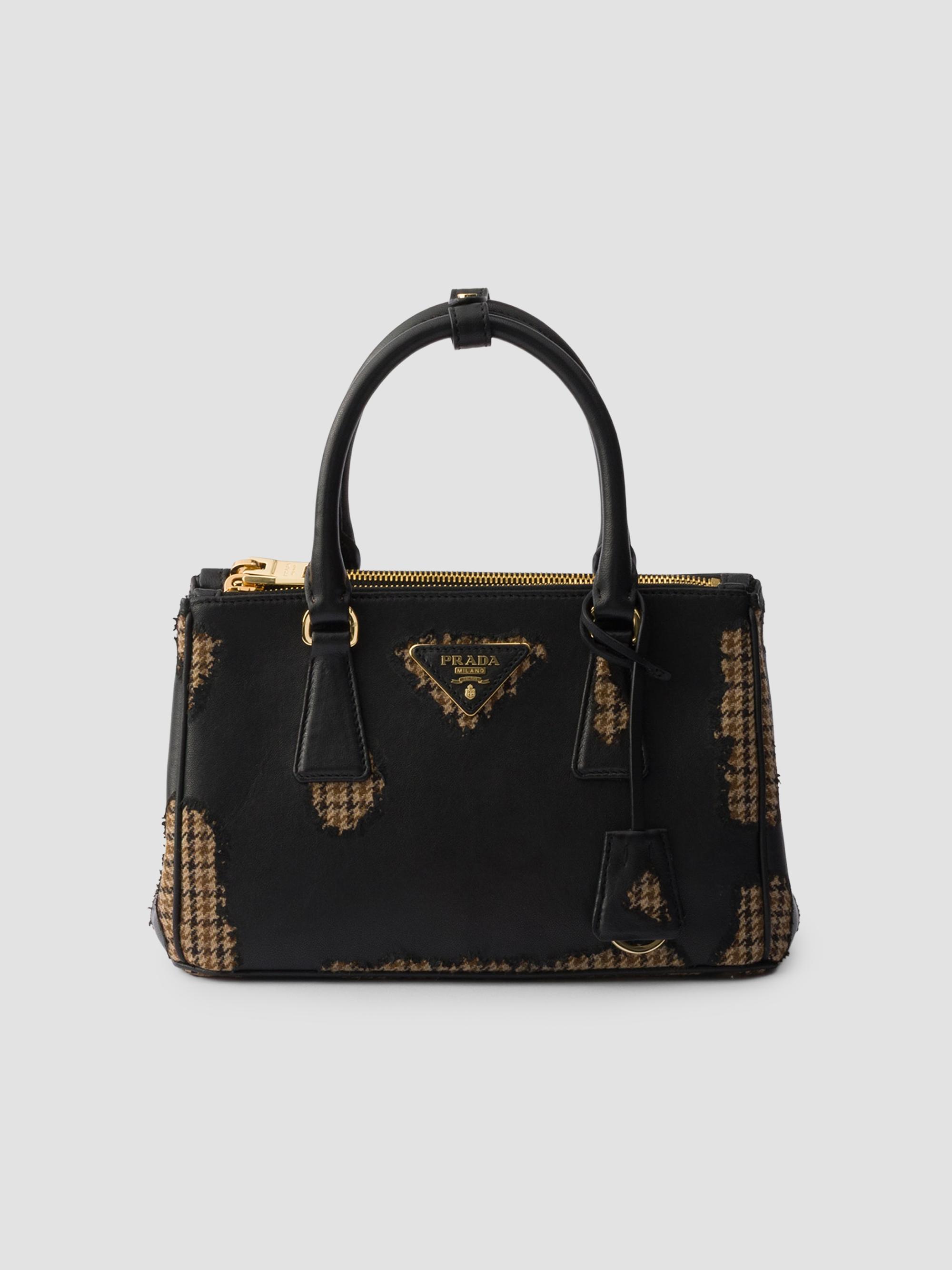 Prada Jardiniere Mini Cotton Canvas Top Handle Bag | Saks Fifth Avenue