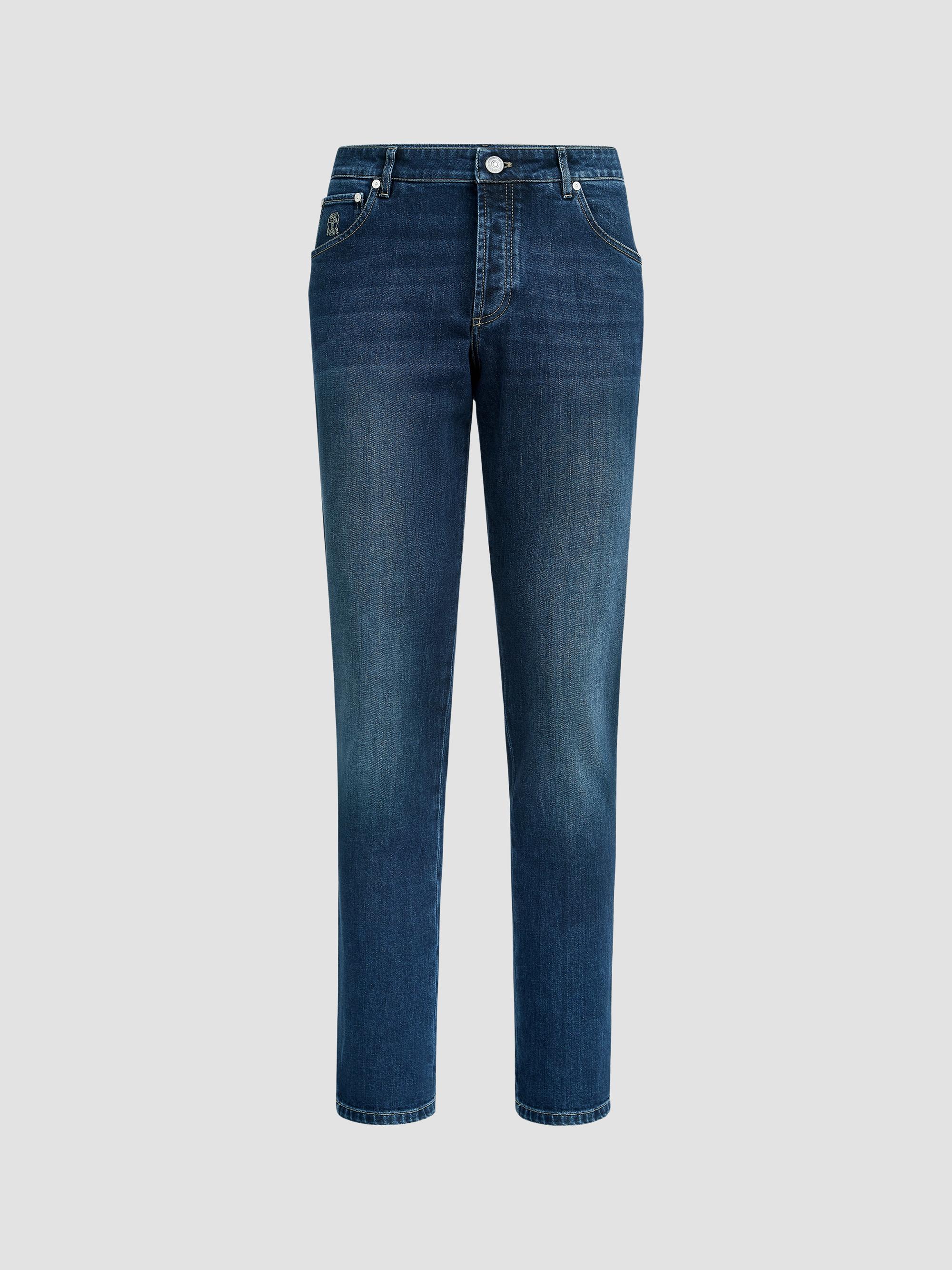 Brunello Cucinelli Denim Iconic Fit Five Pocket Jeans | Saks Fifth
