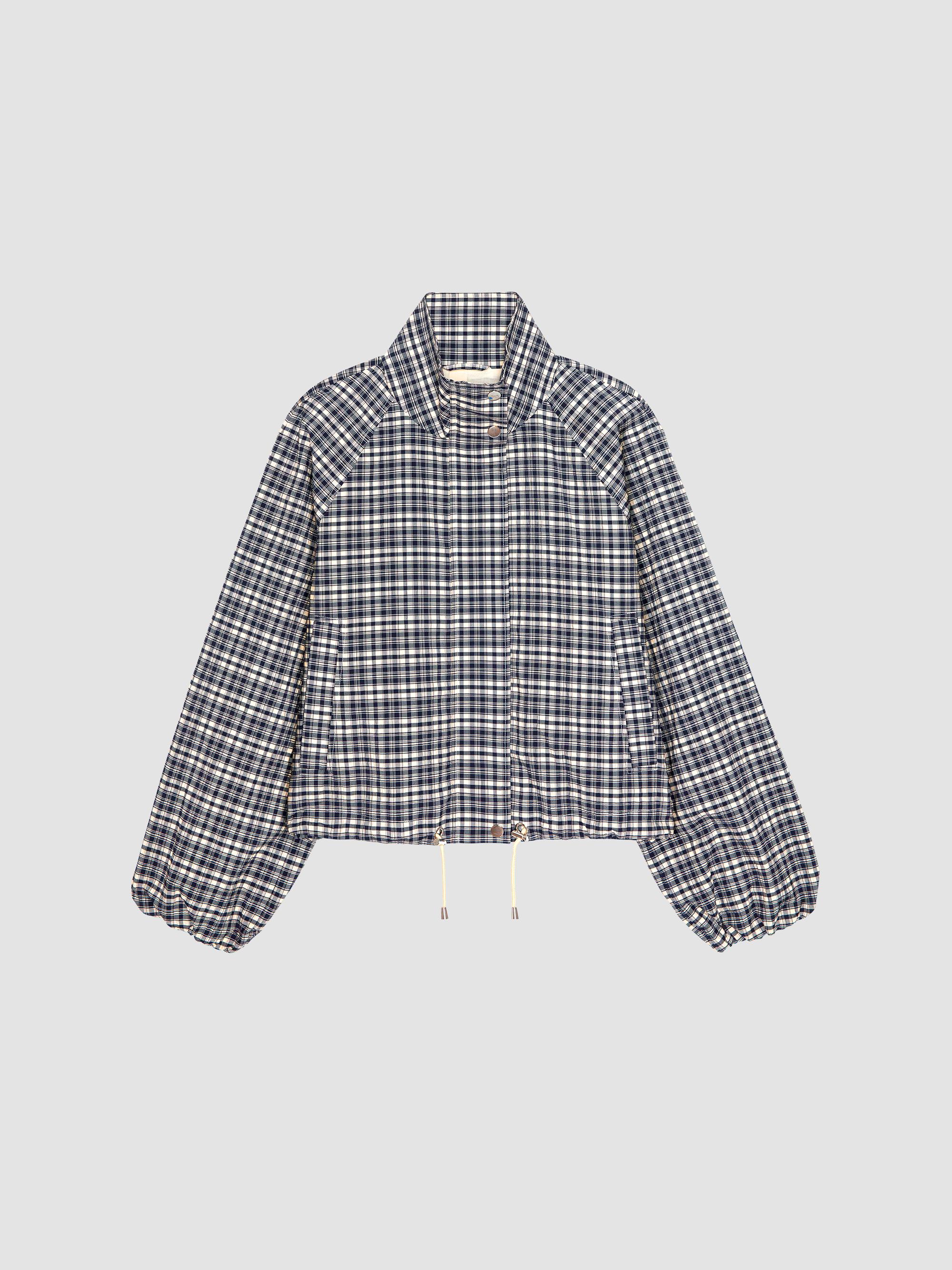 Burberry Check Hooded Jacket | Saks Fifth Avenue