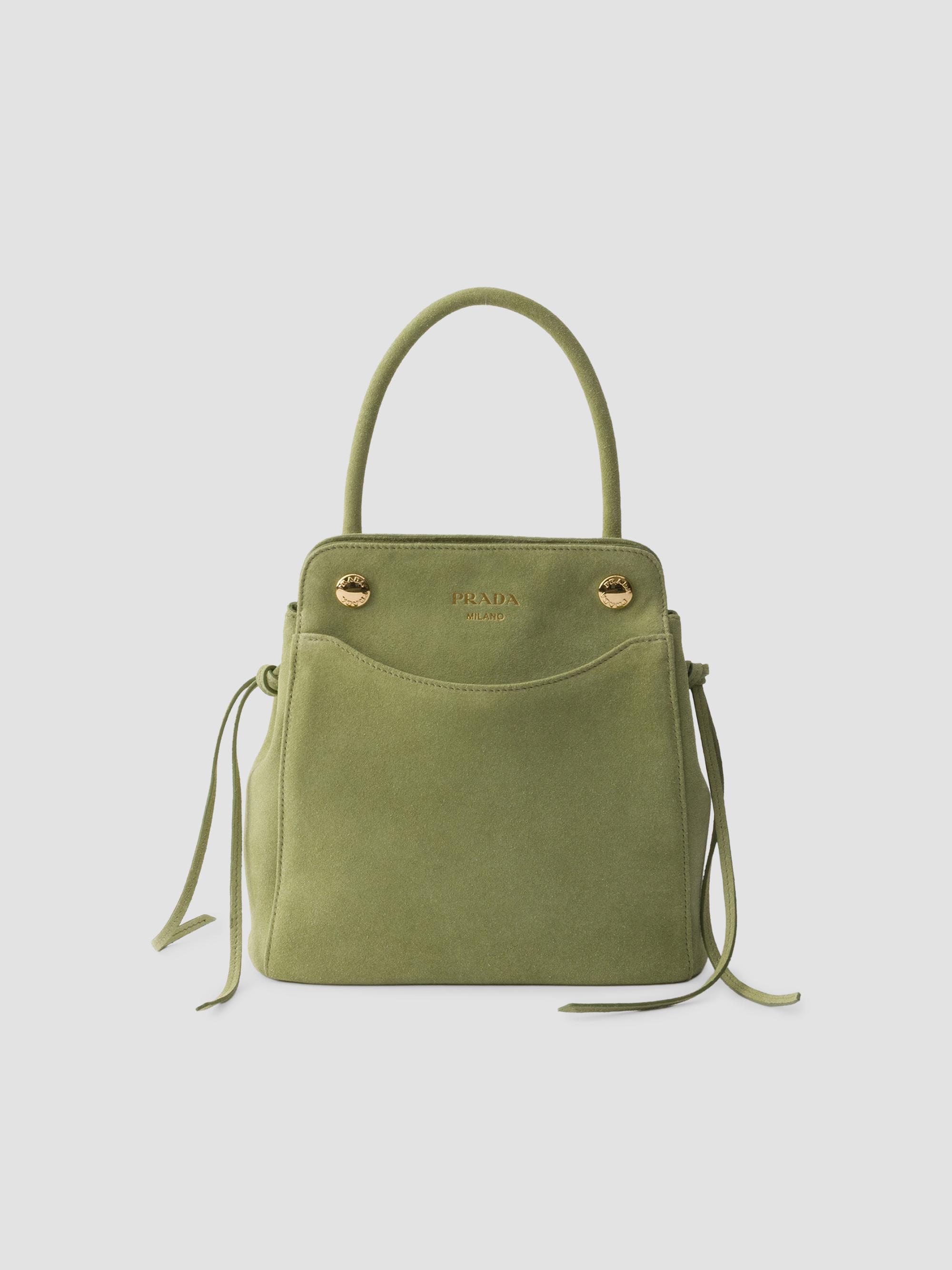 Prada Carry Mini Leather Top Handle Bag | Saks Fifth Avenue