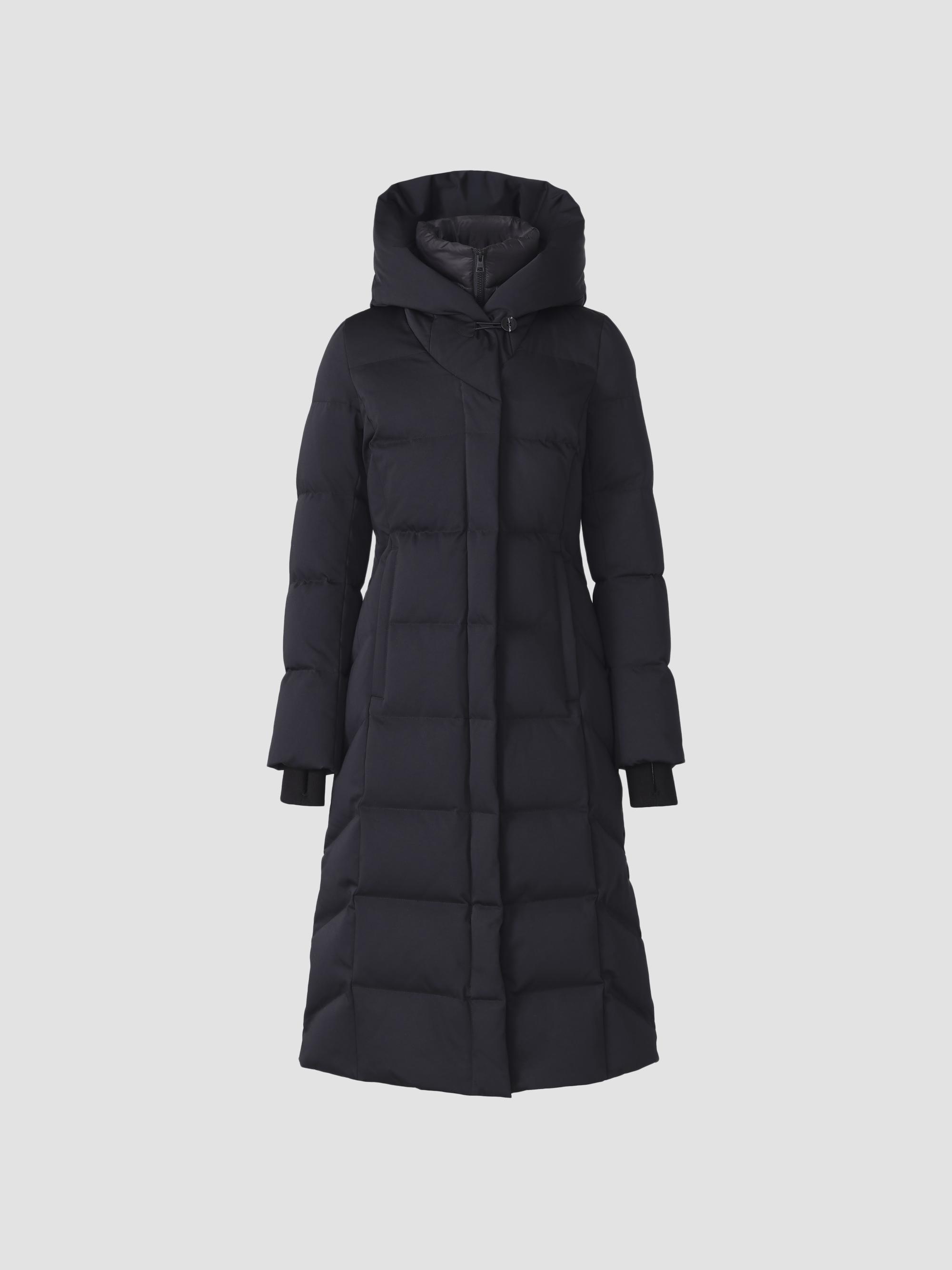Soia & Kyo Women's Talyse Maxi Down Coat - Black - Size XS