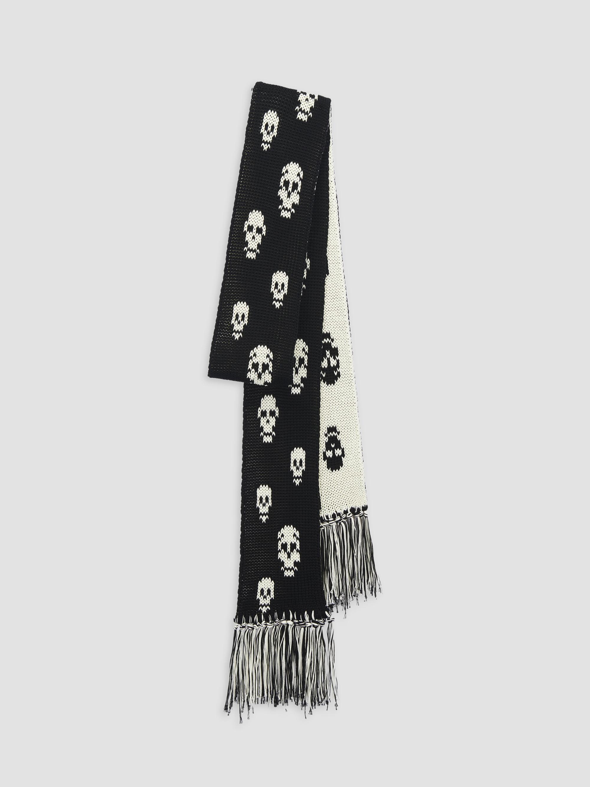 McQueen Silk Skull Scarf | Saks Fifth Avenue