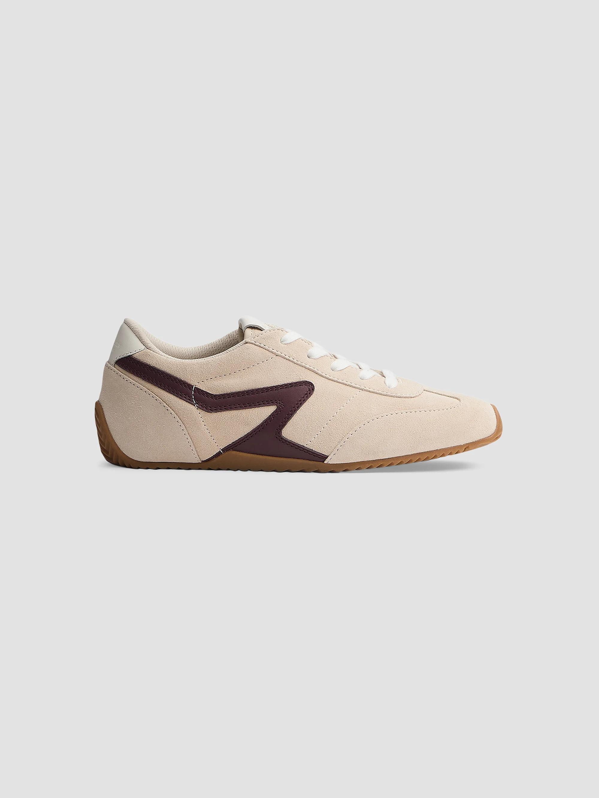 MM6 ロゴ入りミュール　サテンベージュ MM6 Maison Margiela Mule-Style Satin Sneakers | Saks Fifth Avenue