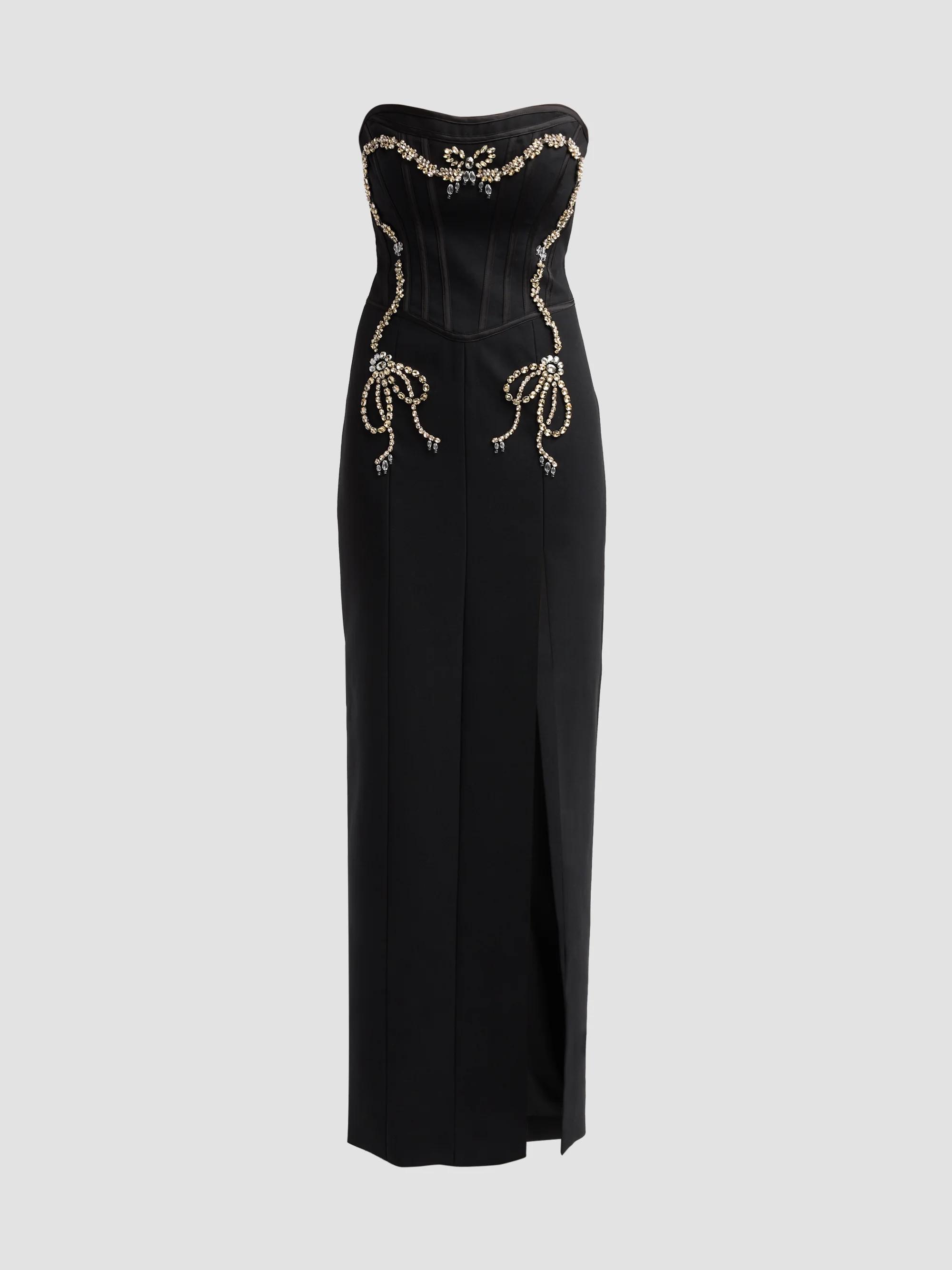 saks fifth avenue dresses evening Women's Cinq à Sept Designer Gowns Lace dress Size:XS (US 2) ss25-smolenskaya-boutique Reformation - Brown Frankie